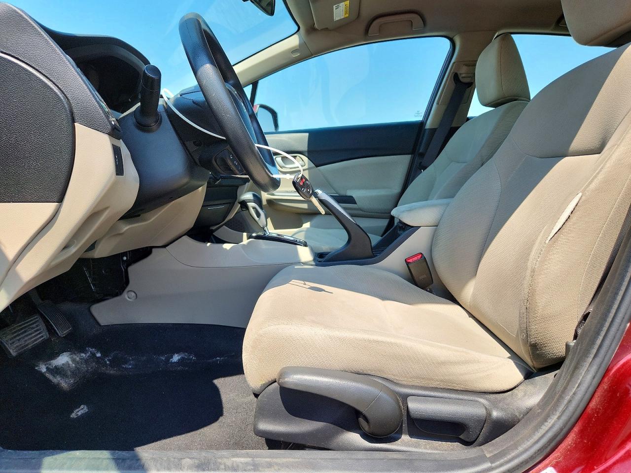 2013 Honda Civic Lx Burgundy vin: 2HGFB2F59DH538279