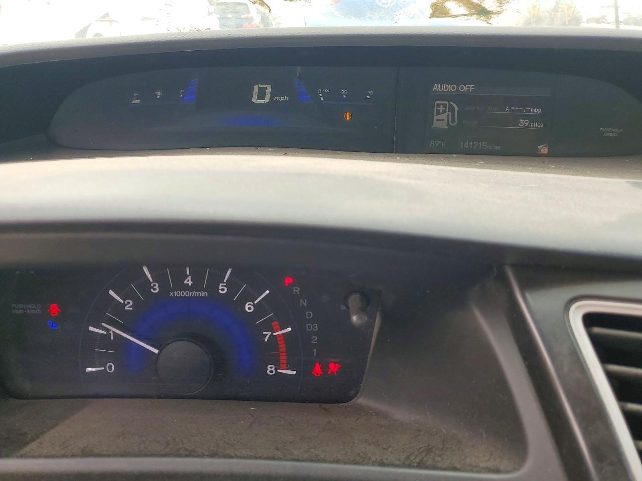 2013 Honda Civic Lx Silver vin: 2HGFB2F59DH561674