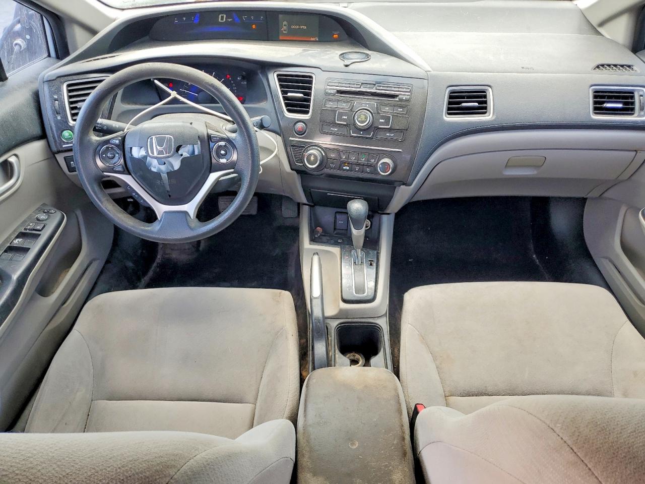 2013 Honda Civic Lx Silver vin: 2HGFB2F59DH561674
