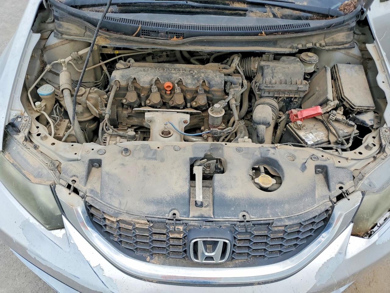 2013 Honda Civic Lx Silver vin: 2HGFB2F59DH561674