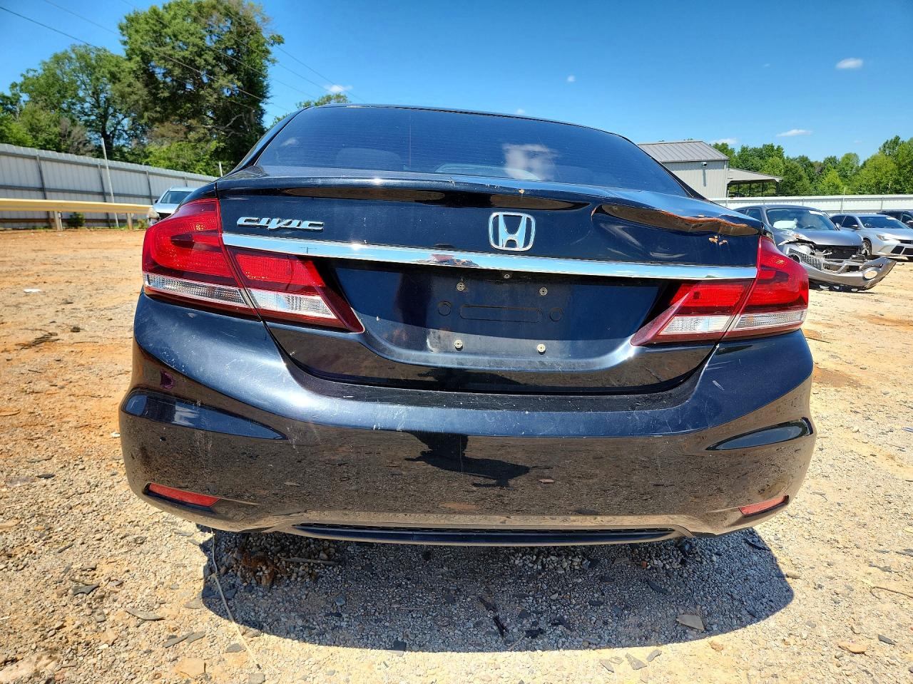 2013 Honda Civic Lx Black vin: 2HGFB2F59DH565143