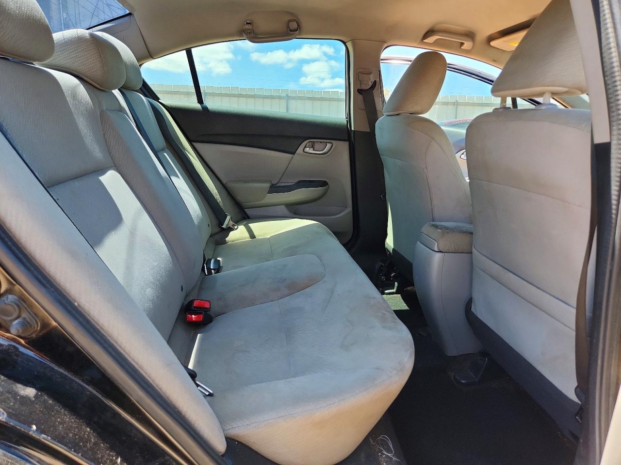 2013 Honda Civic Lx Black vin: 2HGFB2F59DH565143