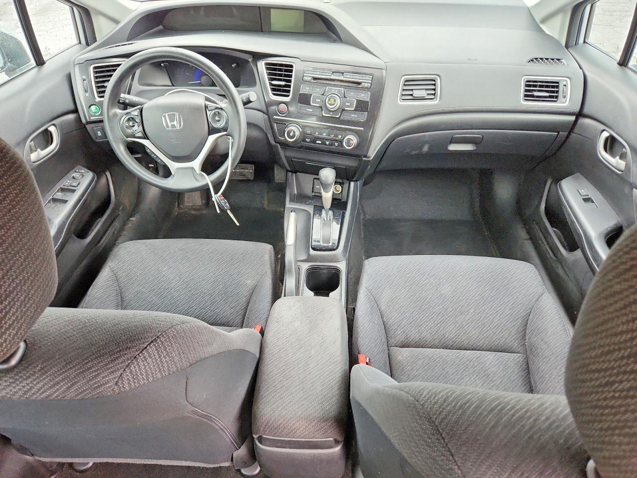 2013 Honda Civic Lx Silver vin: 2HGFB2F59DH570357