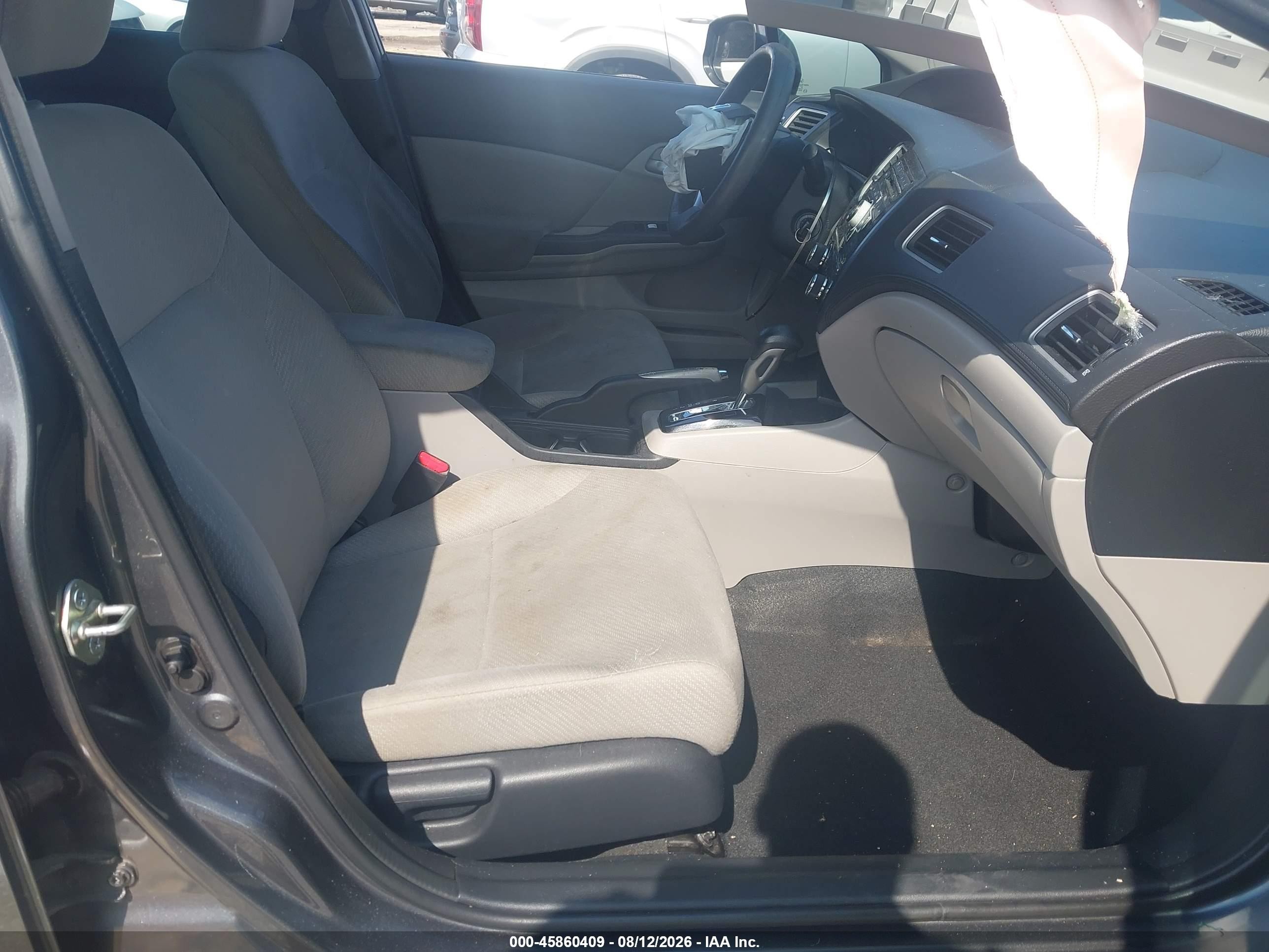 2013 Honda Civic Lx Gray vin: 2HGFB2F59DH574747