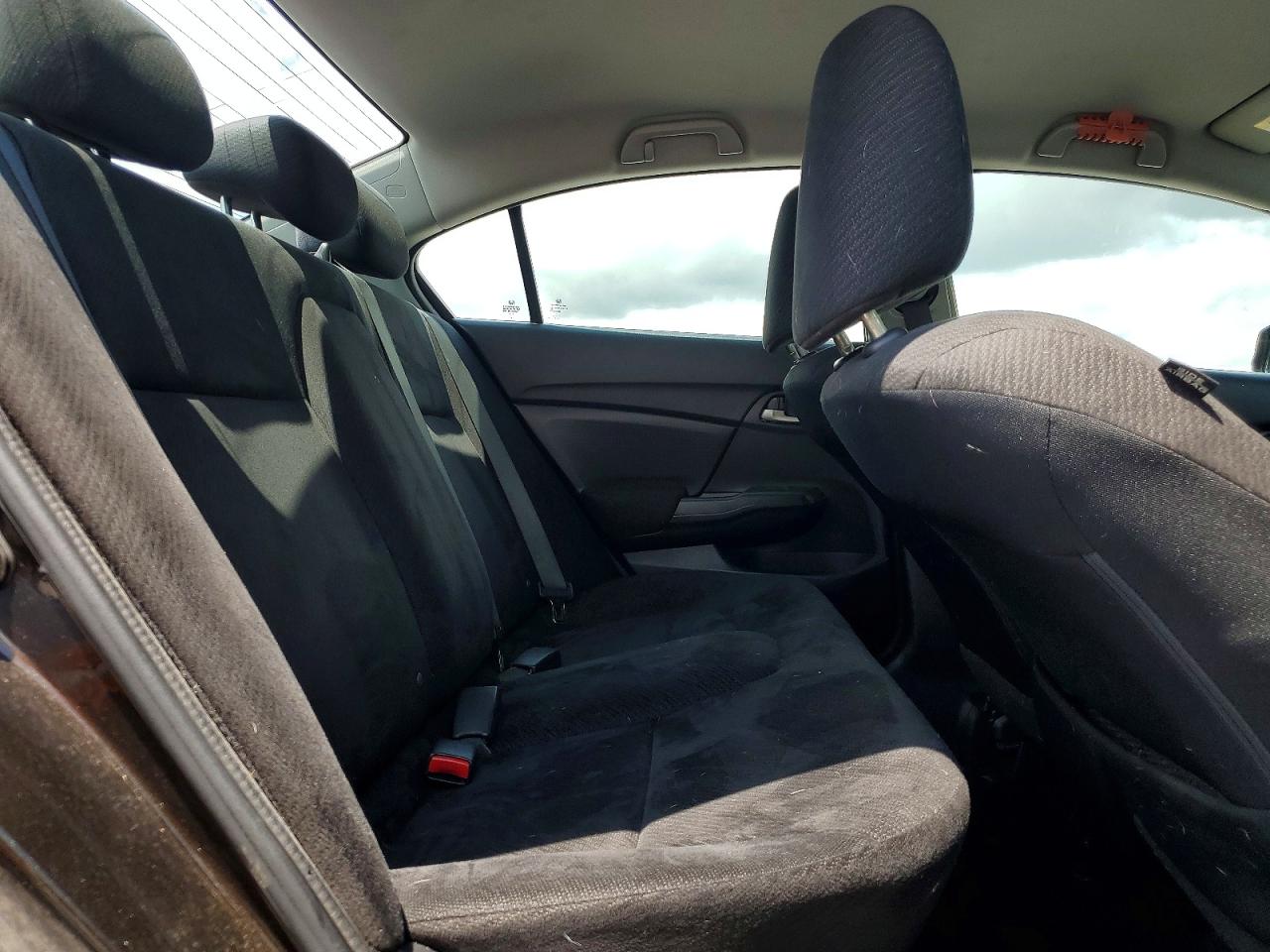 2013 Honda Civic Lx Brown vin: 2HGFB2F59DH578006