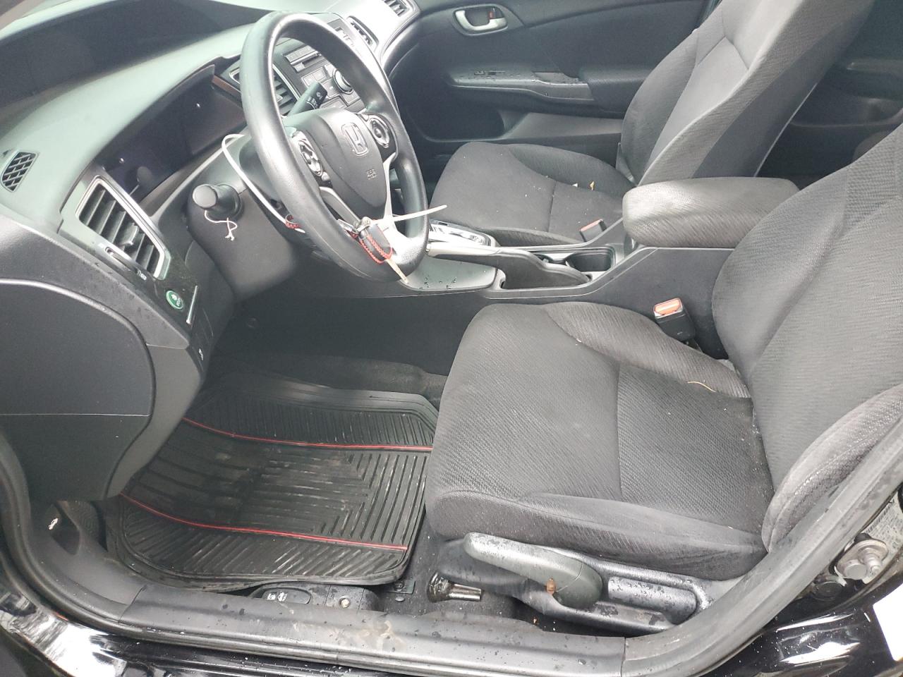 2013 Honda Civic Lx Black vin: 2HGFB2F59DH579334