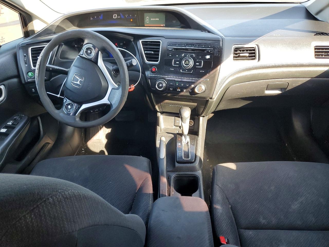 2013 Honda Civic Lx Black vin: 2HGFB2F59DH588230
