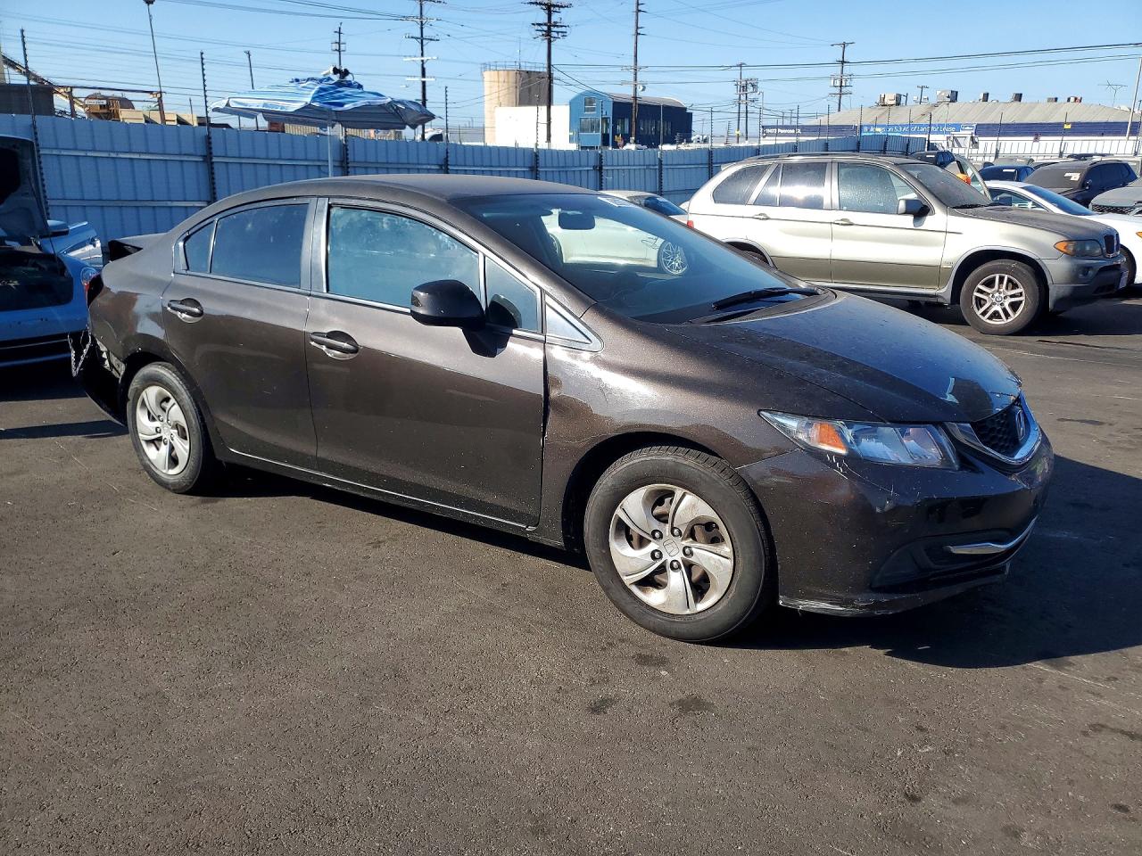 2013 Honda Civic Lx Black vin: 2HGFB2F59DH588230