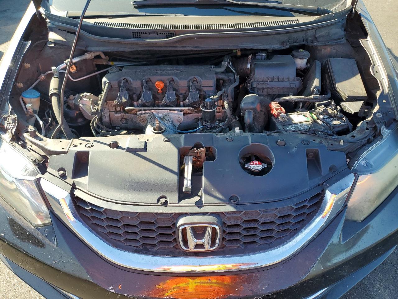 2013 Honda Civic Lx Black vin: 2HGFB2F59DH588230