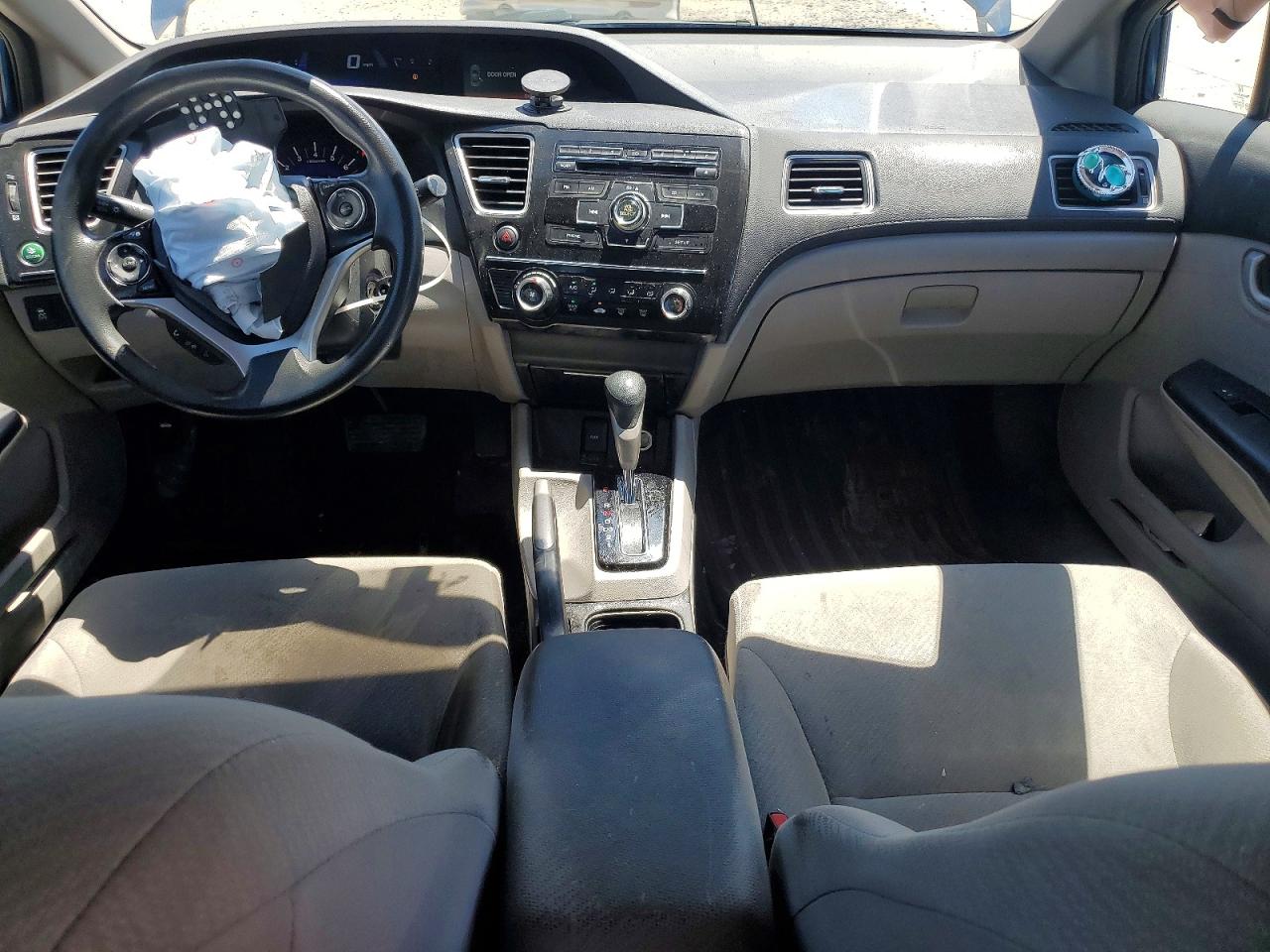 2013 Honda Civic Lx Blue vin: 2HGFB2F59DH589958