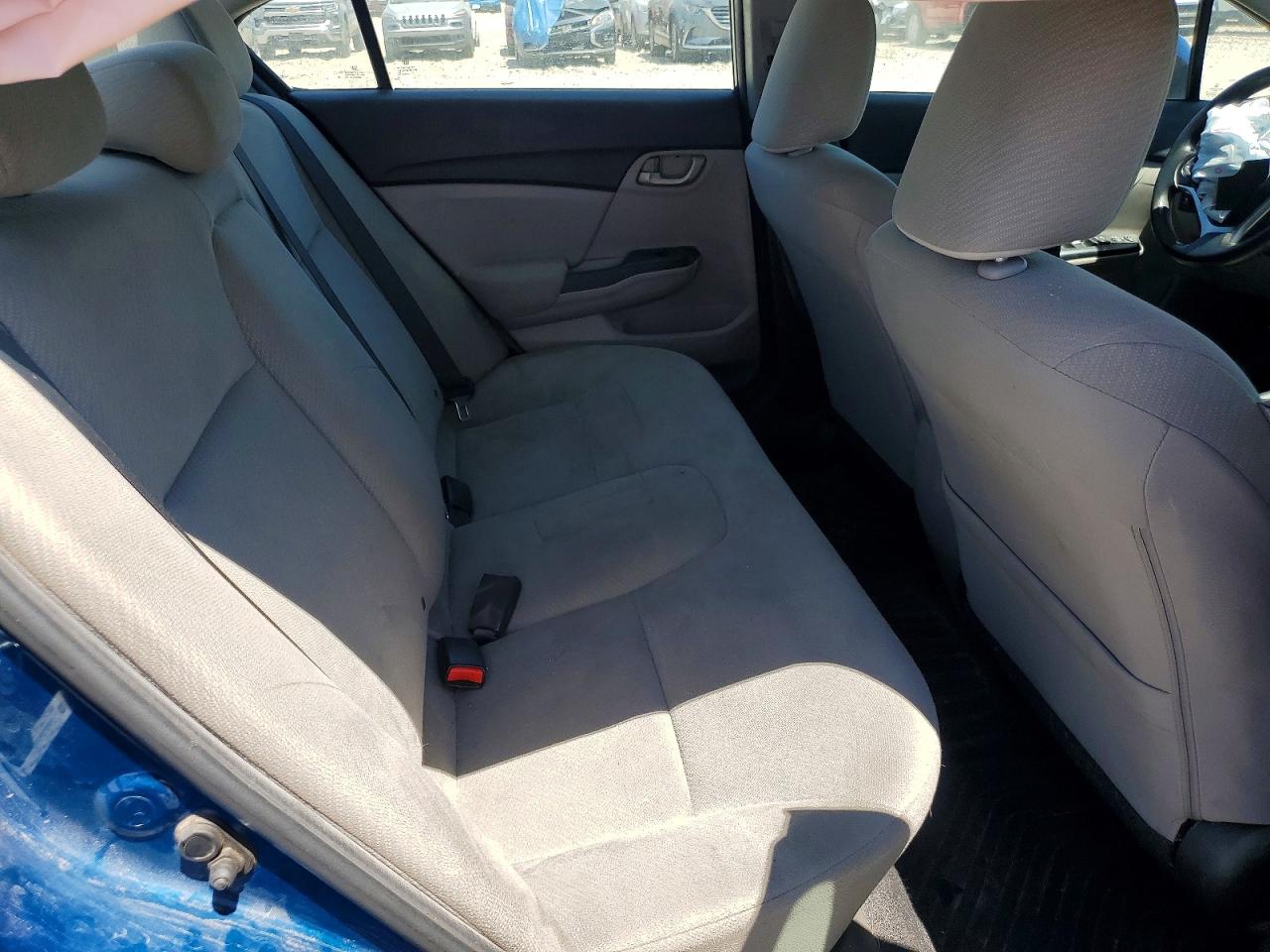 2013 Honda Civic Lx Blue vin: 2HGFB2F59DH589958