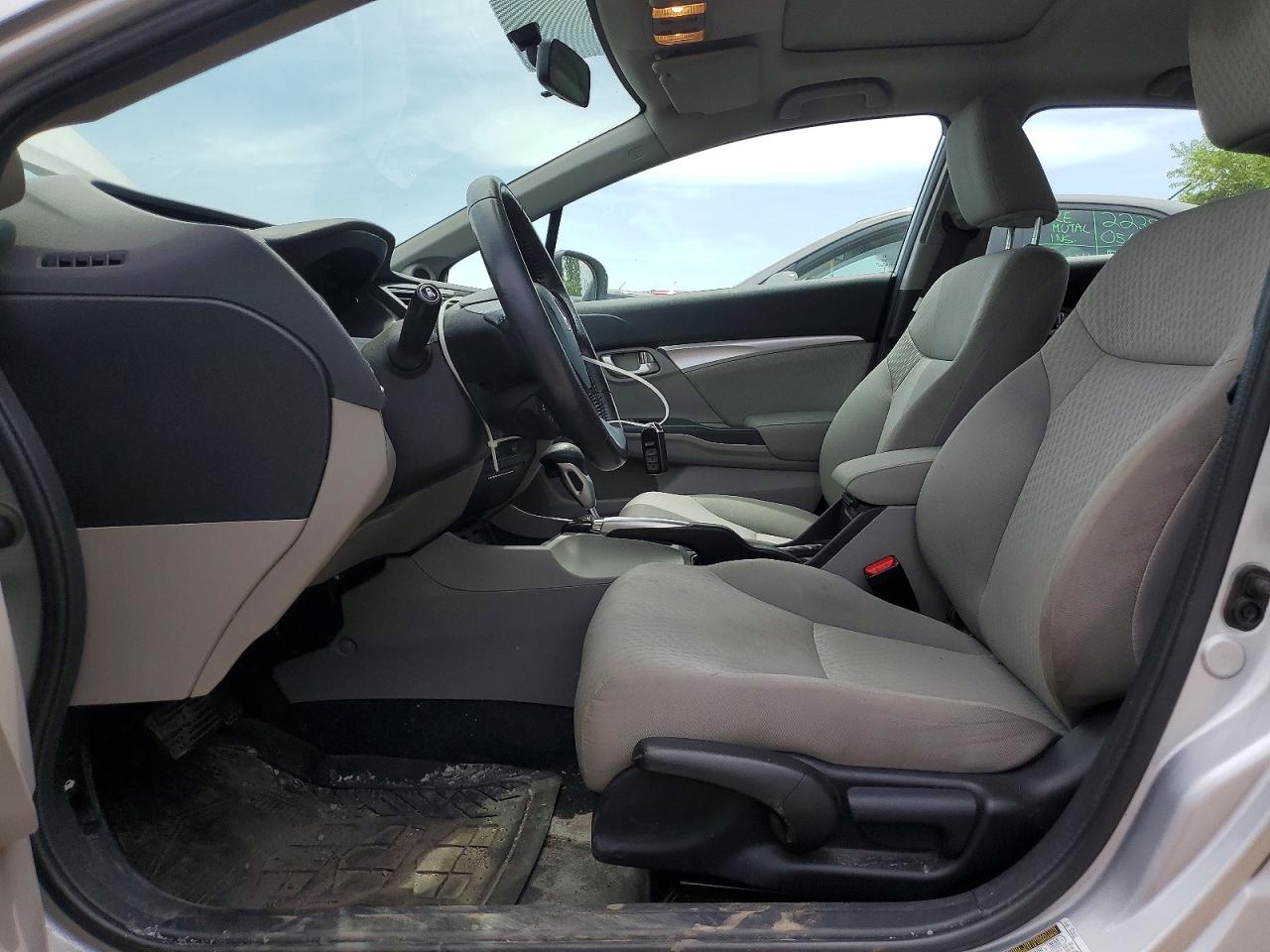 2014 Honda Civic Lx Silver vin: 2HGFB2F59EH011957