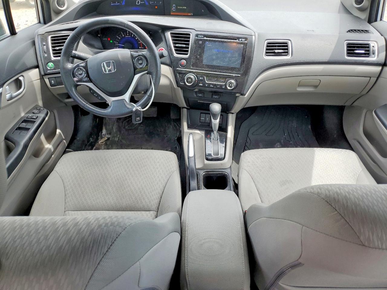 2014 Honda Civic Lx Silver vin: 2HGFB2F59EH011957