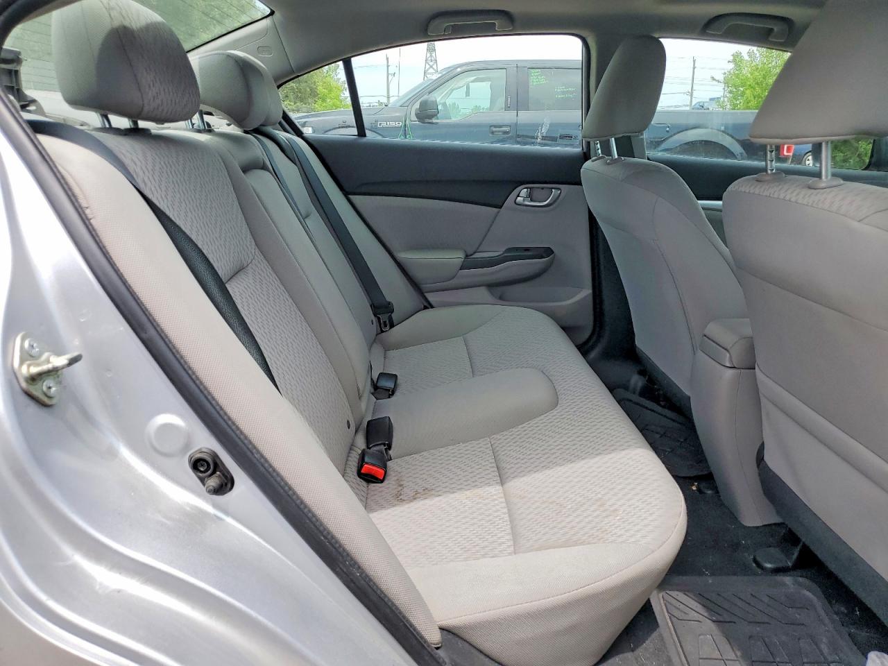 2014 Honda Civic Lx Silver vin: 2HGFB2F59EH011957