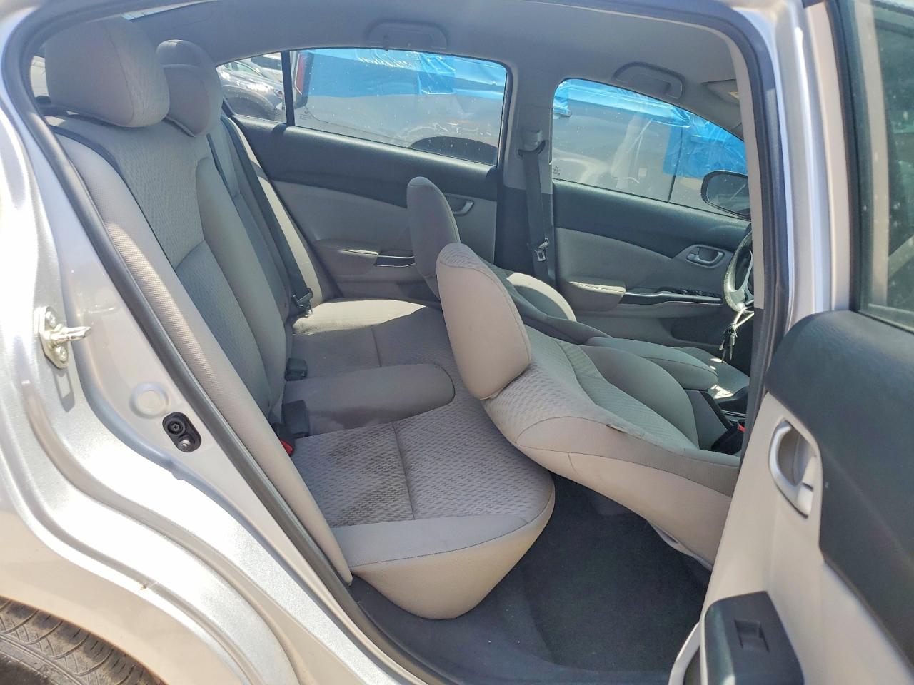 2014 Honda Civic Lx Silver vin: 2HGFB2F59EH508765