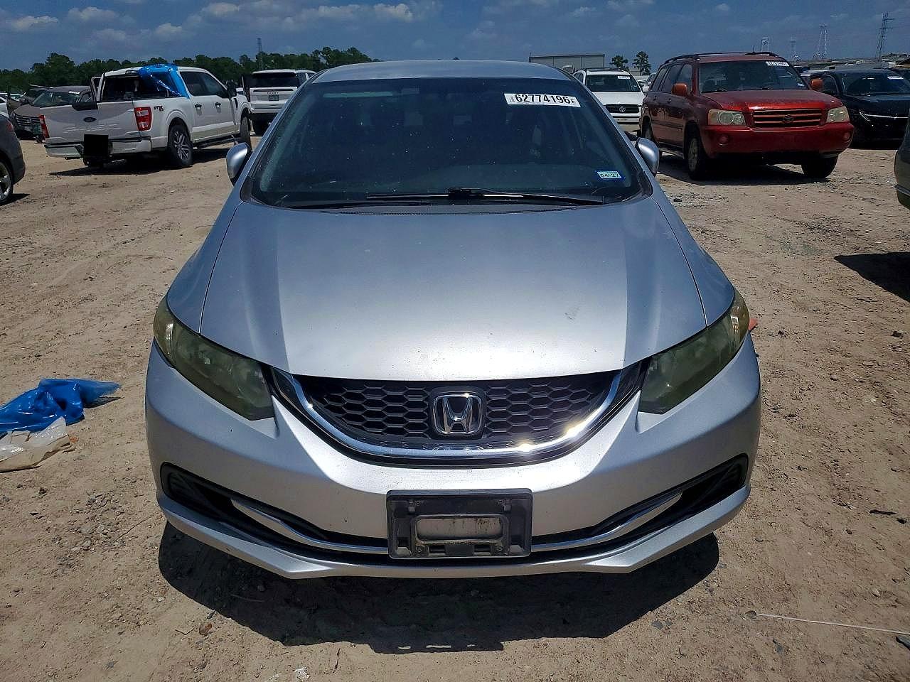 2014 Honda Civic Lx Silver vin: 2HGFB2F59EH508765