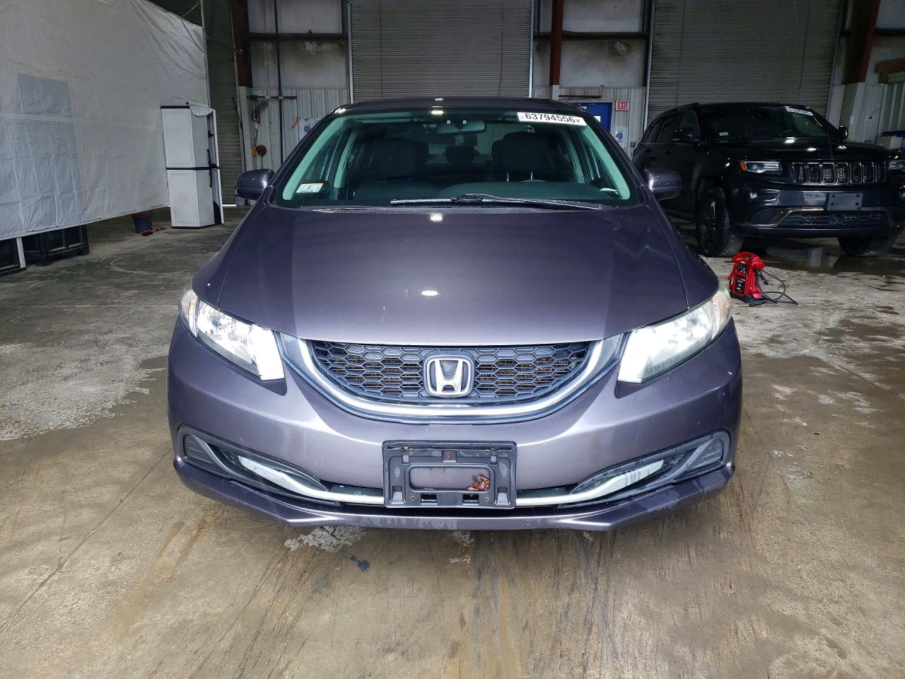 2014 Honda Civic Lx Gray vin: 2HGFB2F59EH516347