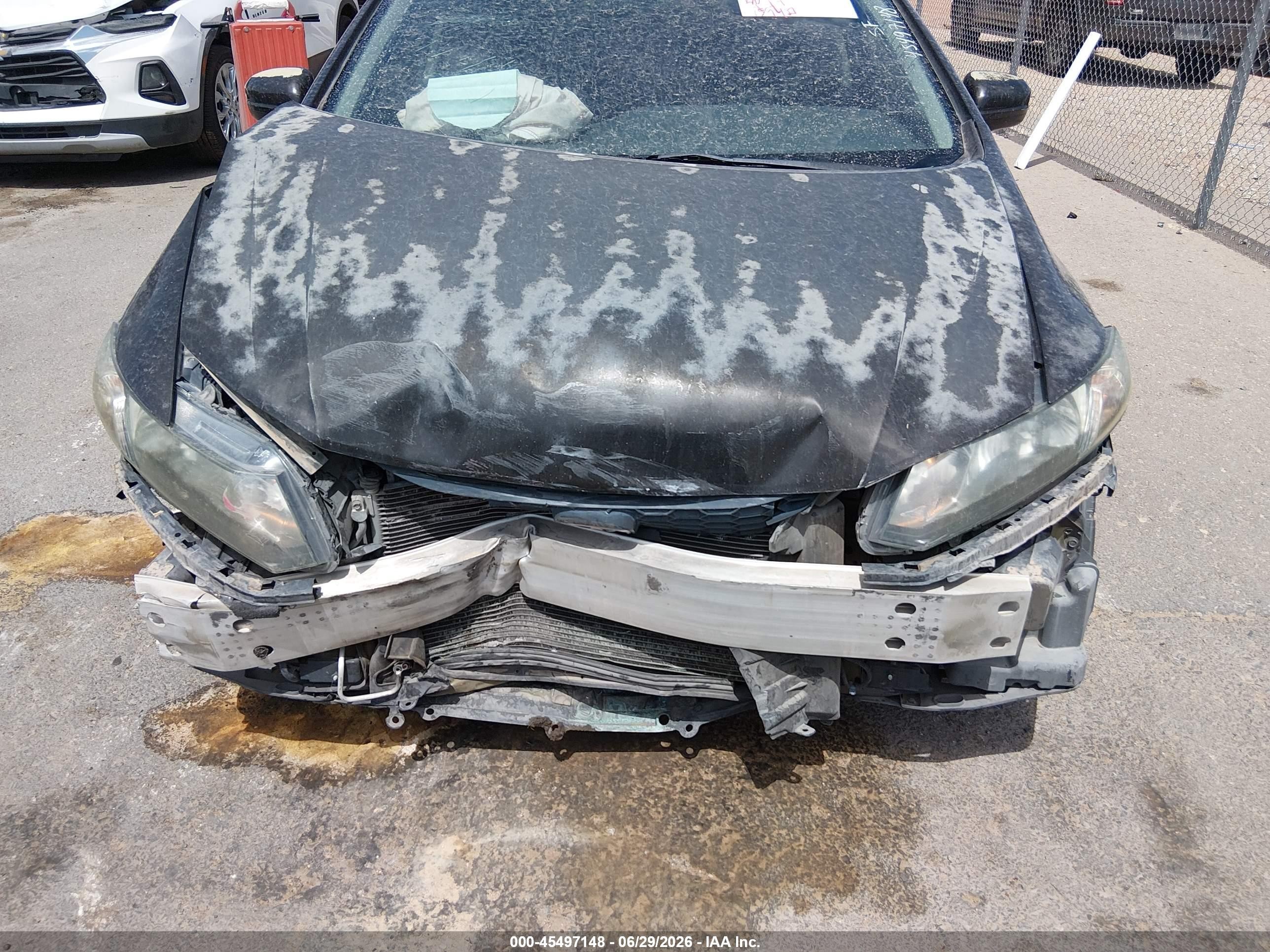 2014 Honda Civic Lx Черный vin: 2HGFB2F59EH522200