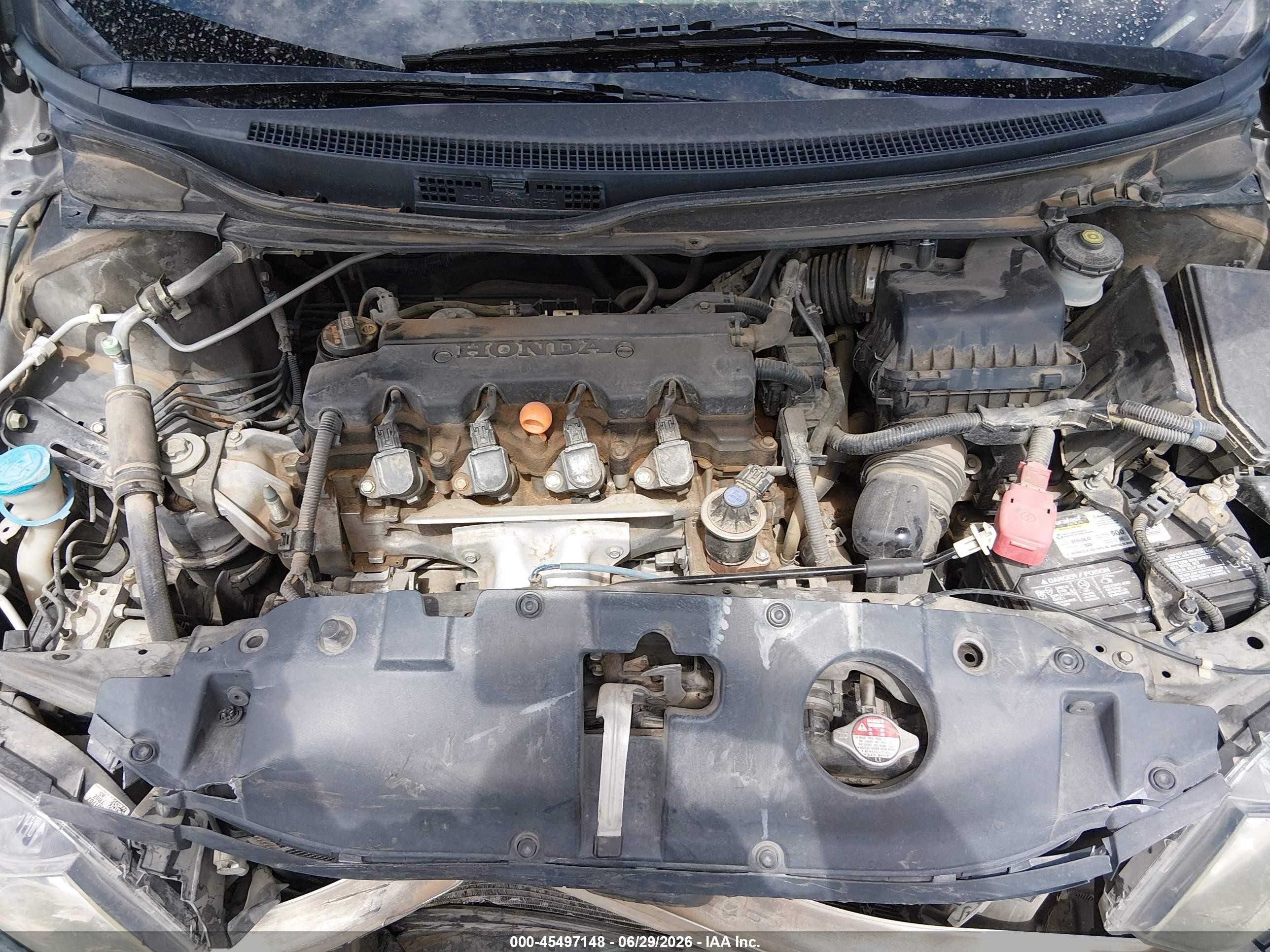 2014 Honda Civic Lx Черный vin: 2HGFB2F59EH522200