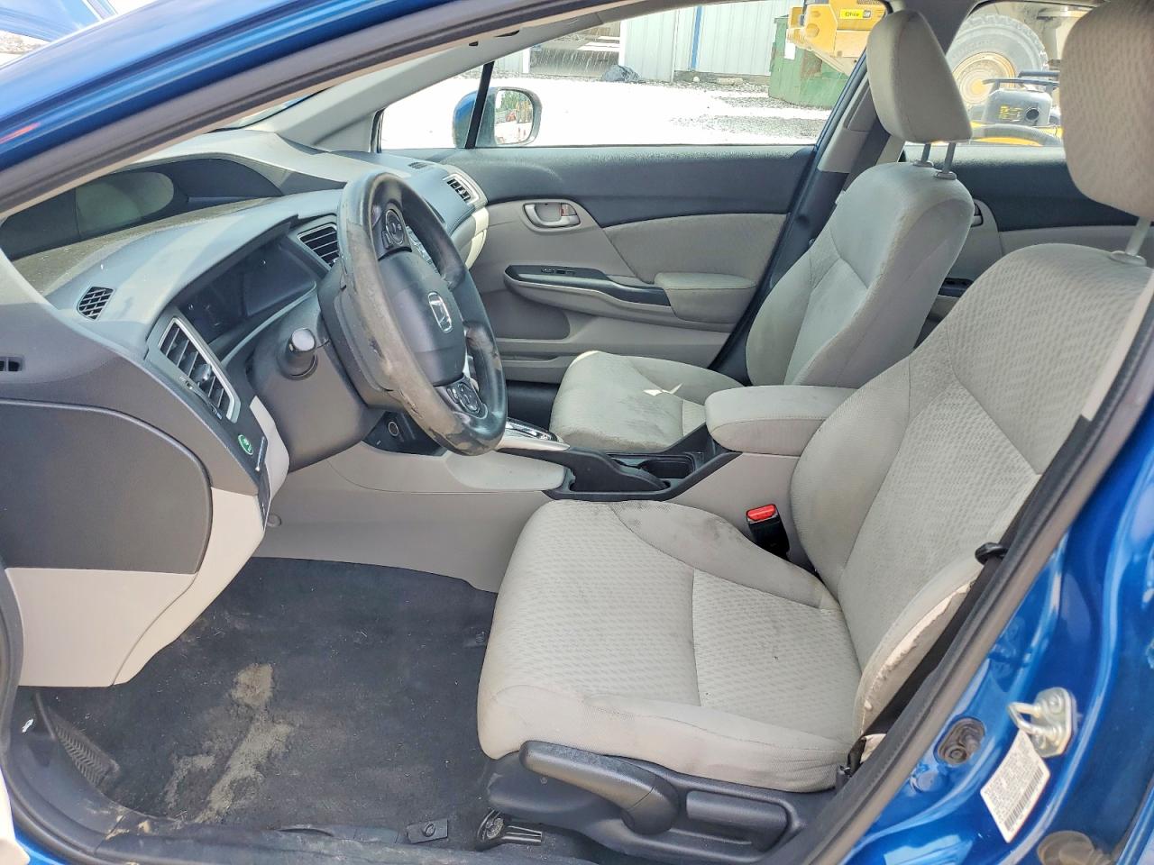 2014 Honda Civic Lx Blue vin: 2HGFB2F59EH535707