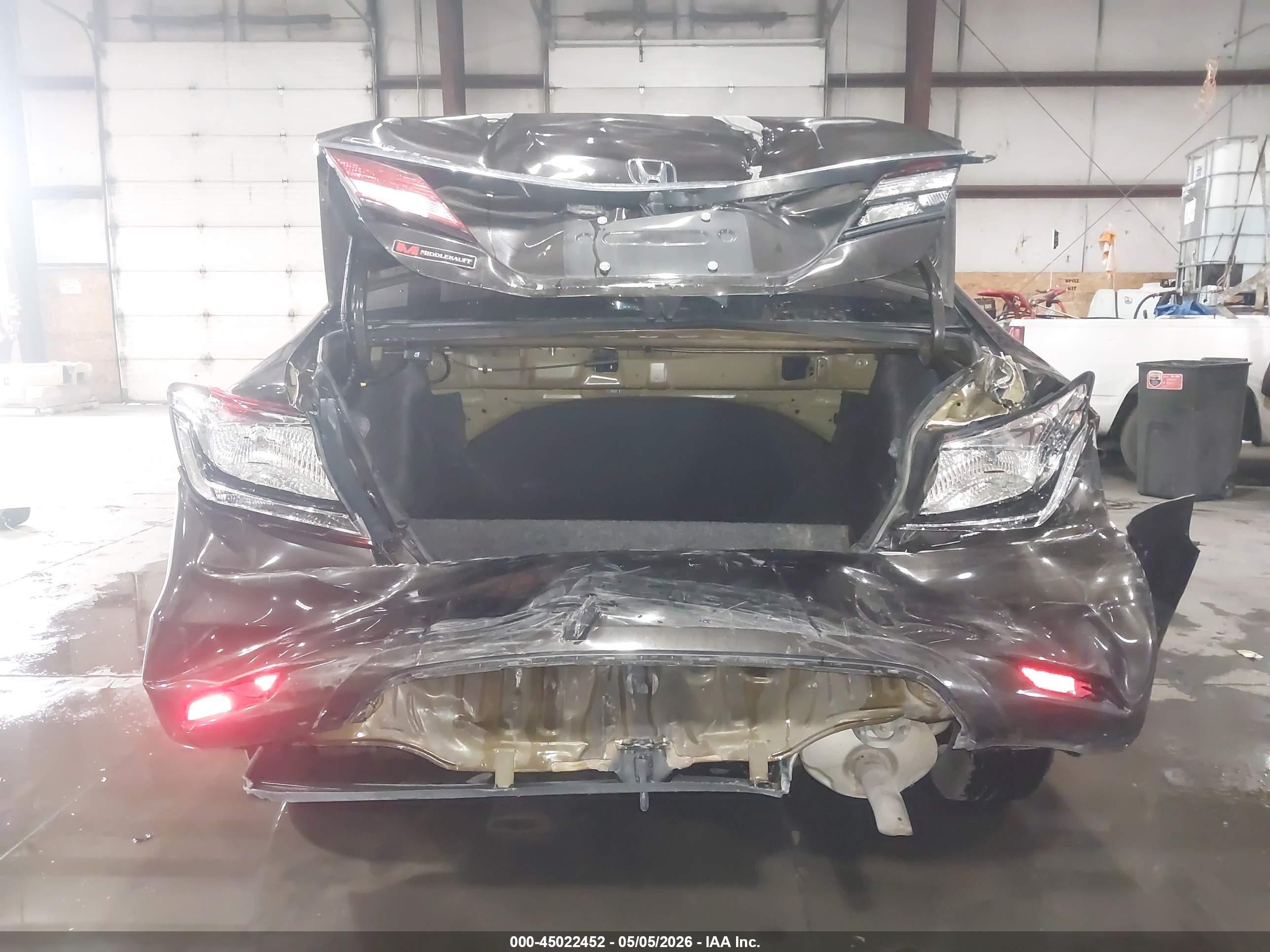 2014 Honda Civic Lx Brown vin: 2HGFB2F59EH539725