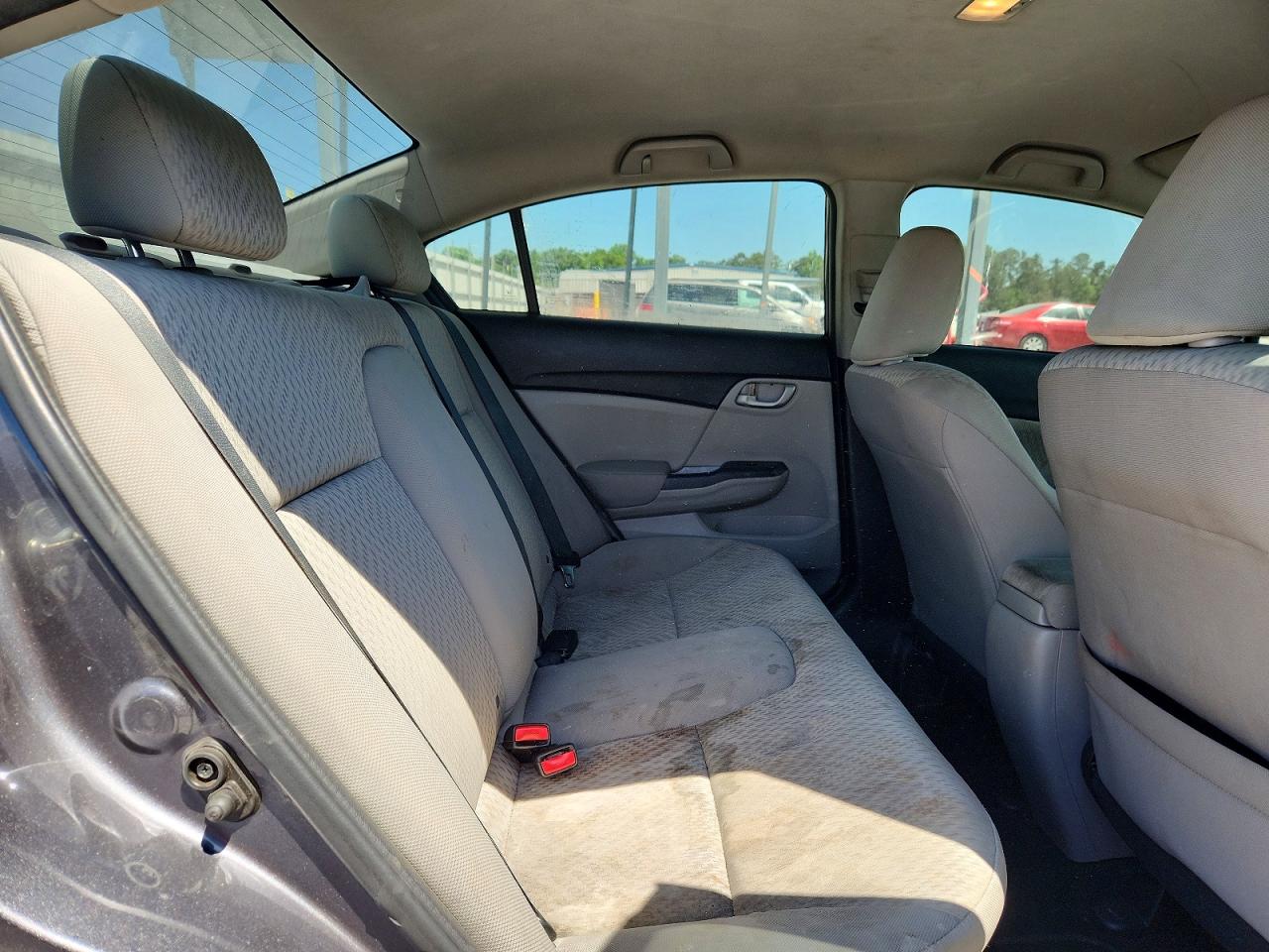 2014 Honda Civic Lx Gray vin: 2HGFB2F59EH540342