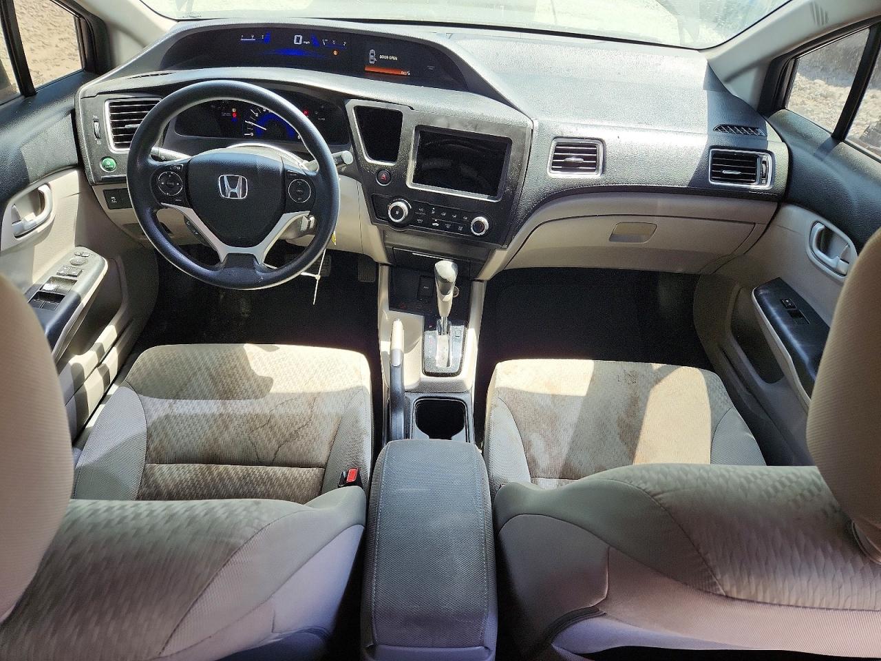 2014 Honda Civic Lx Gray vin: 2HGFB2F59EH540342