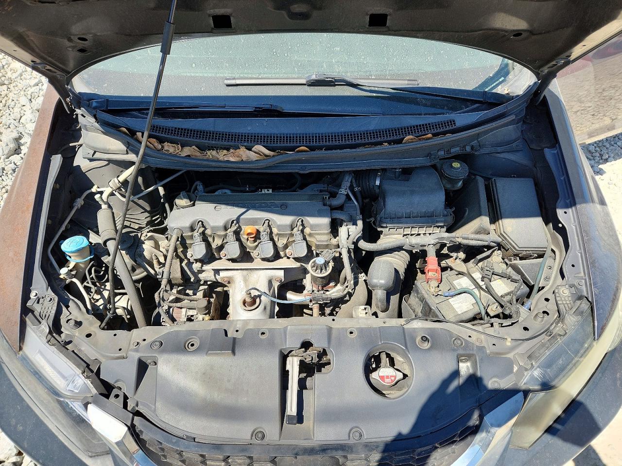 2014 Honda Civic Lx Gray vin: 2HGFB2F59EH540342