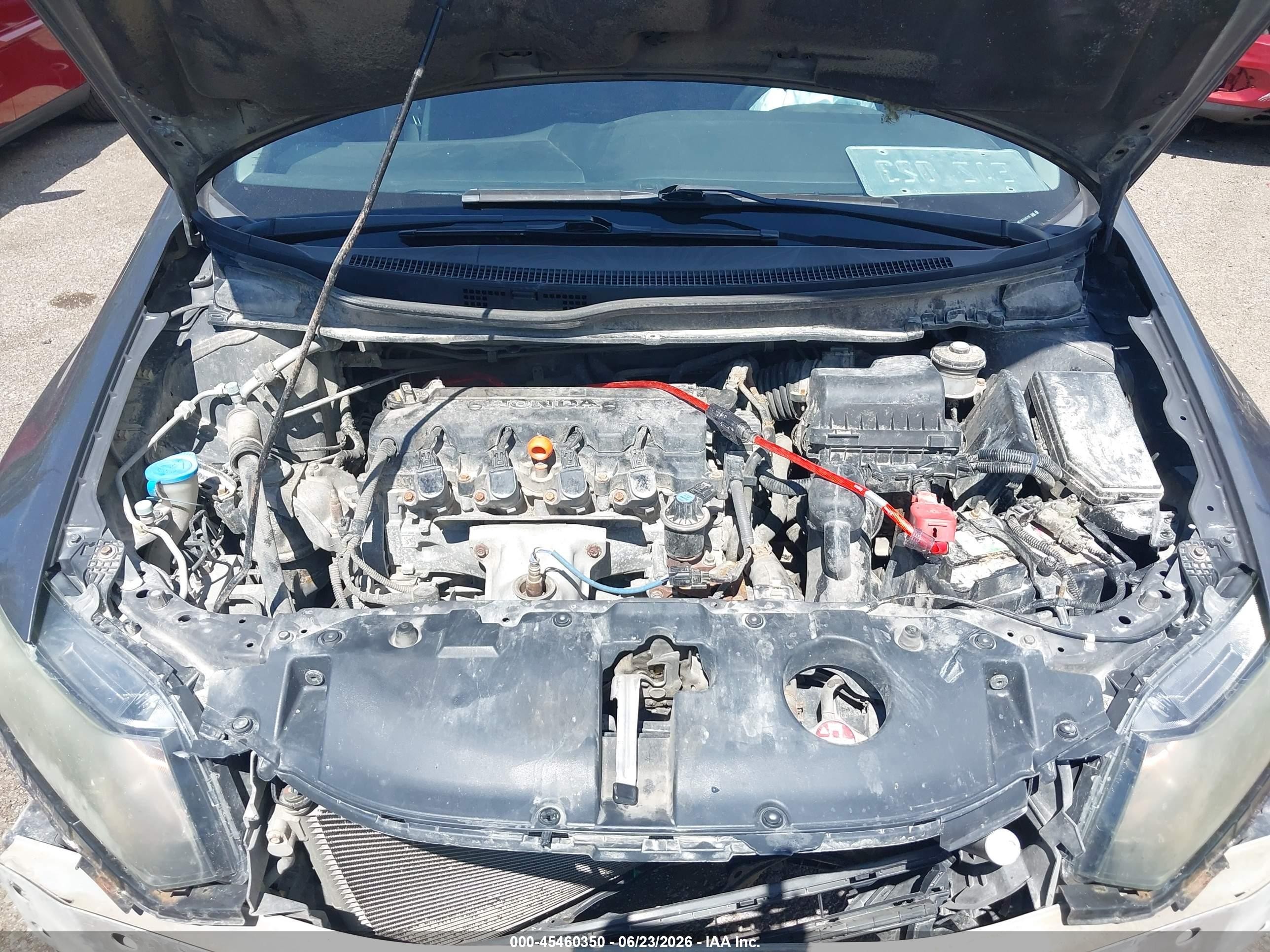 2014 Honda Civic Lx Gray vin: 2HGFB2F59EH540695