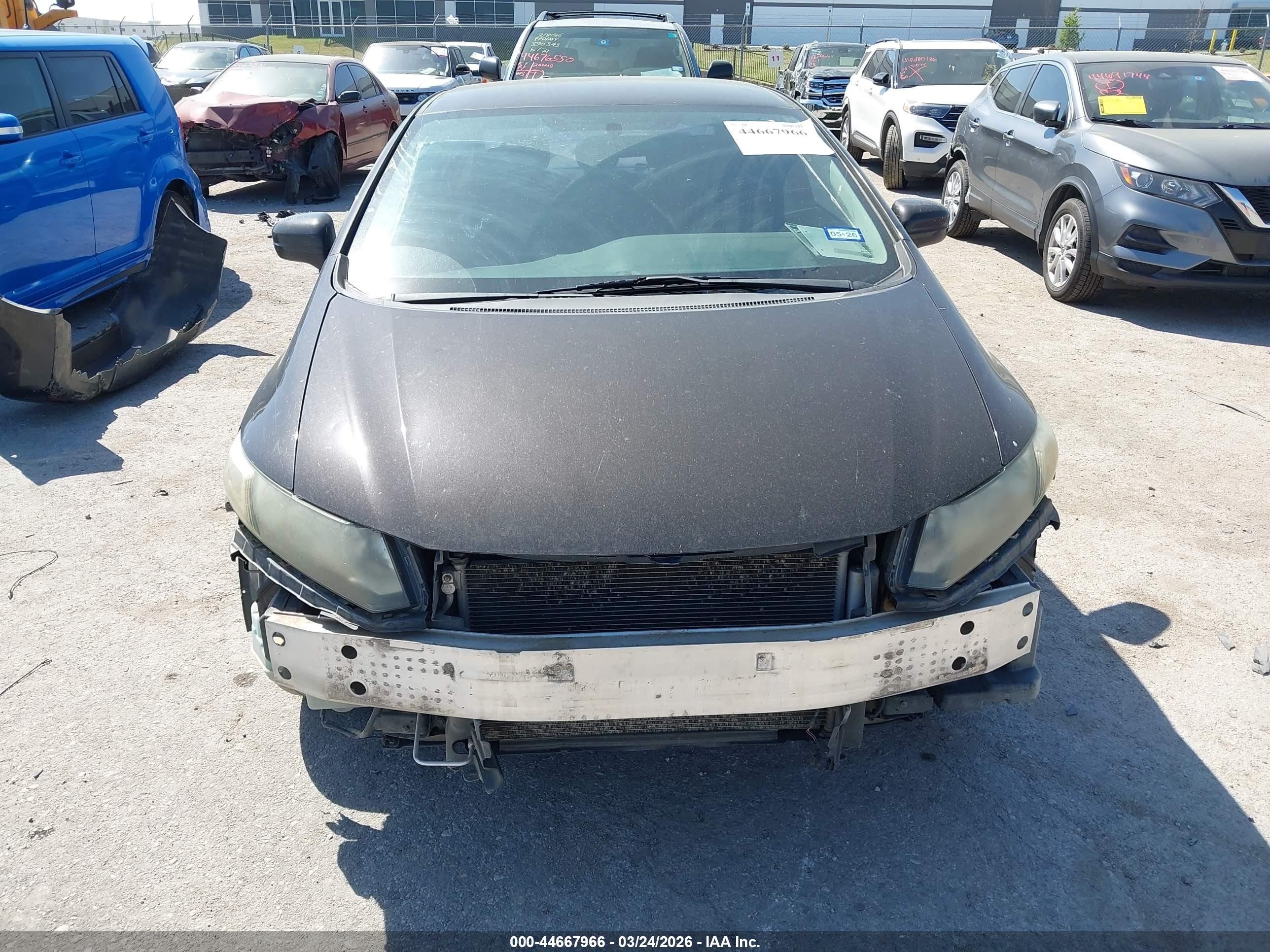 2014 Honda Civic Lx Brown vin: 2HGFB2F59EH548313