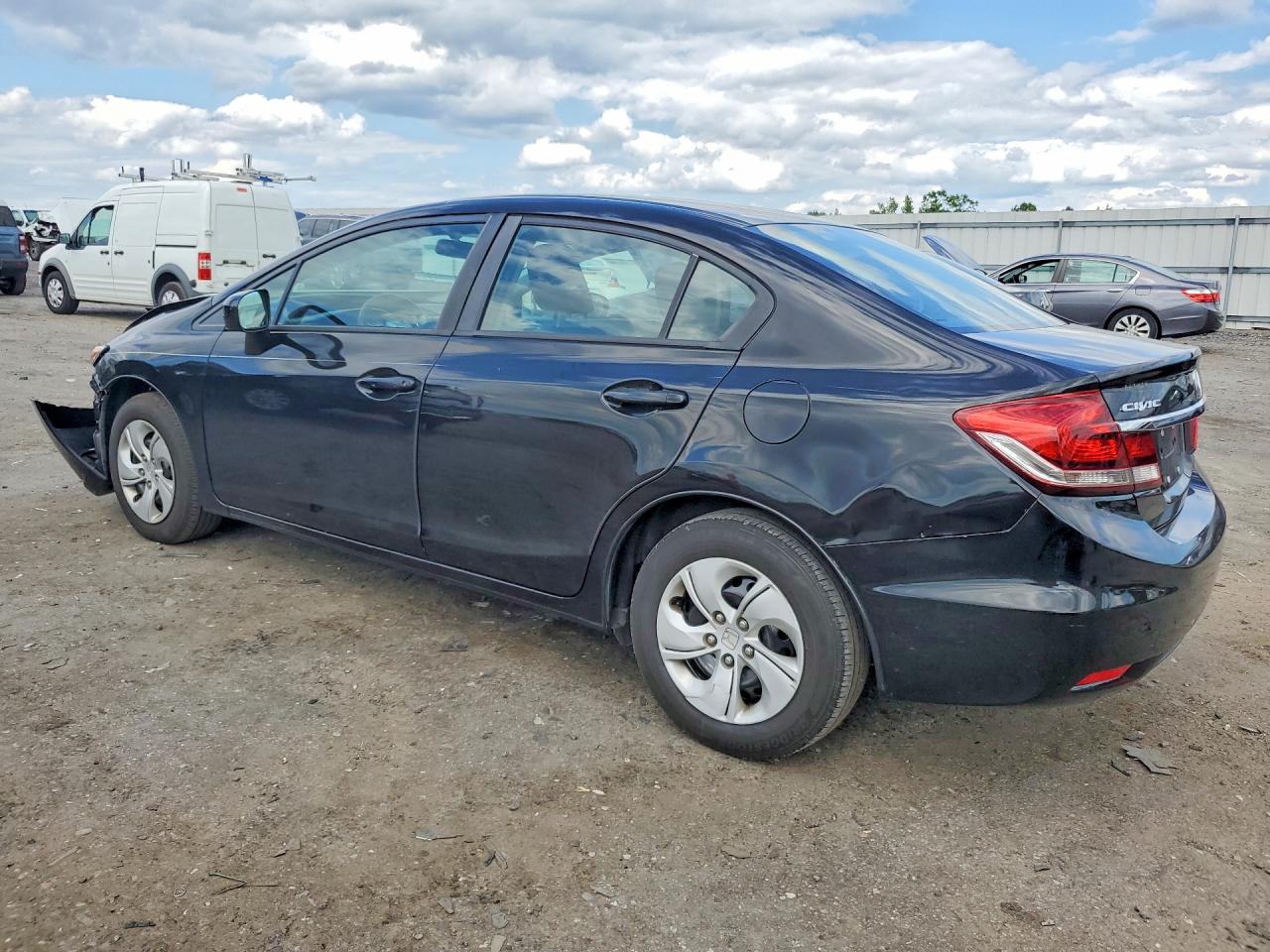 2014 Honda Civic Lx Black vin: 2HGFB2F59EH549834