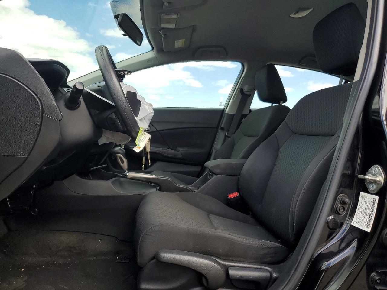 2014 Honda Civic Lx Black vin: 2HGFB2F59EH549834