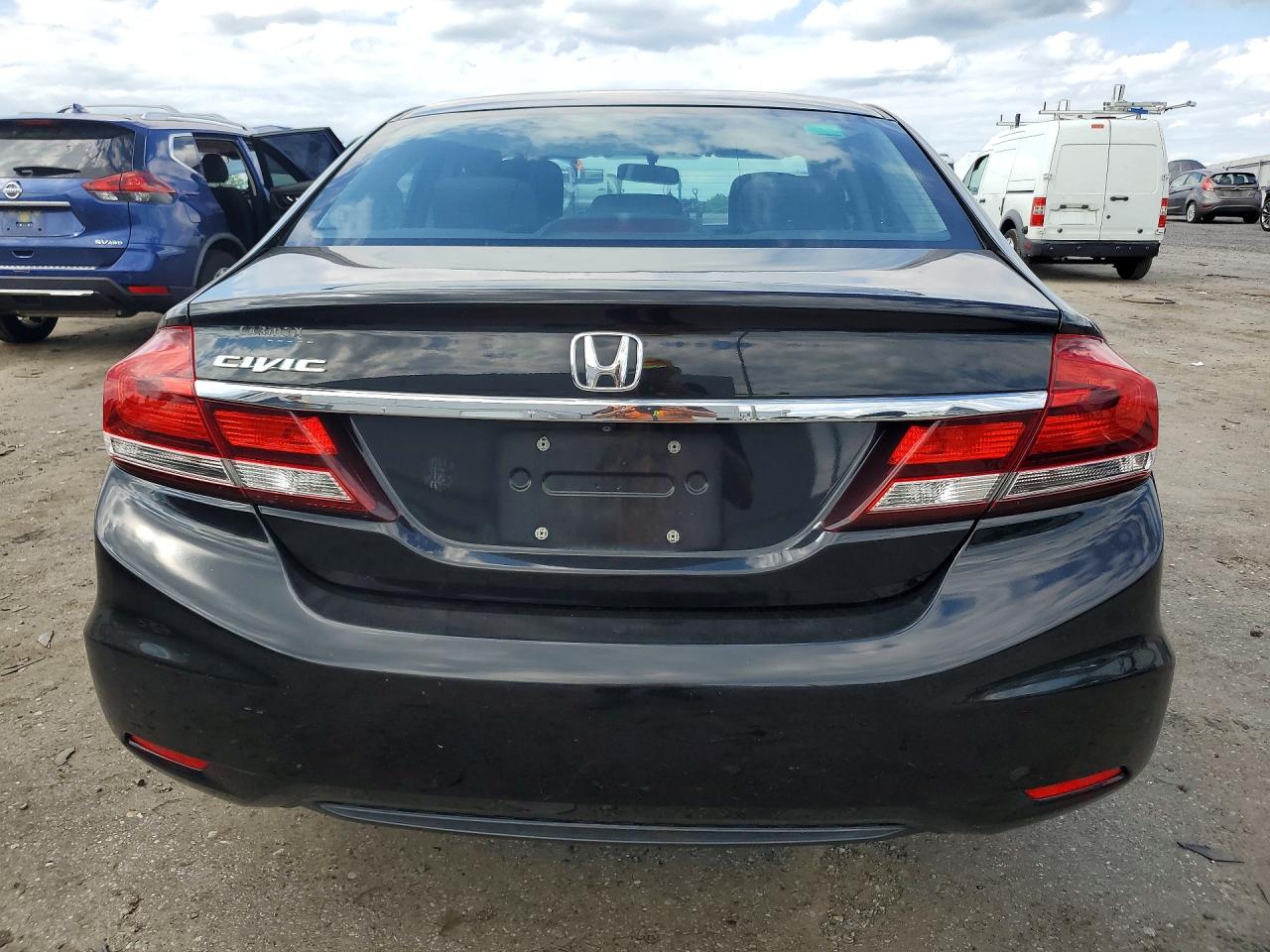 2014 Honda Civic Lx Black vin: 2HGFB2F59EH549834