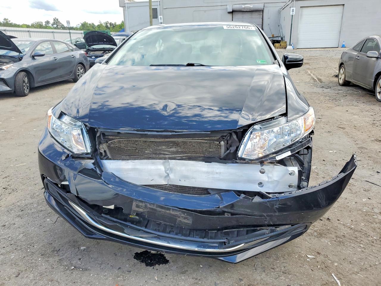 2014 Honda Civic Lx Black vin: 2HGFB2F59EH549834