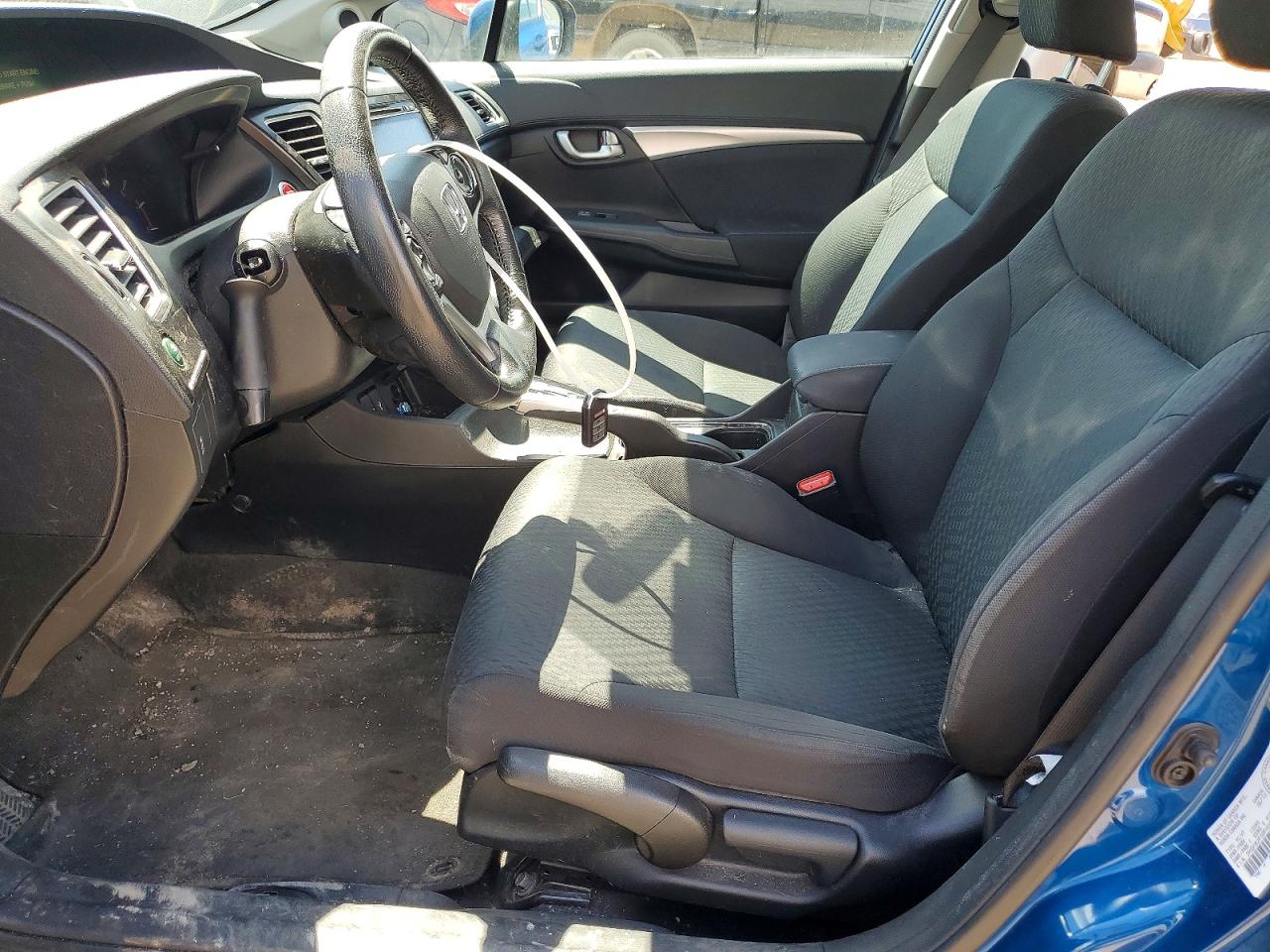 2015 Honda Civic Lx Синий vin: 2HGFB2F59FH046371