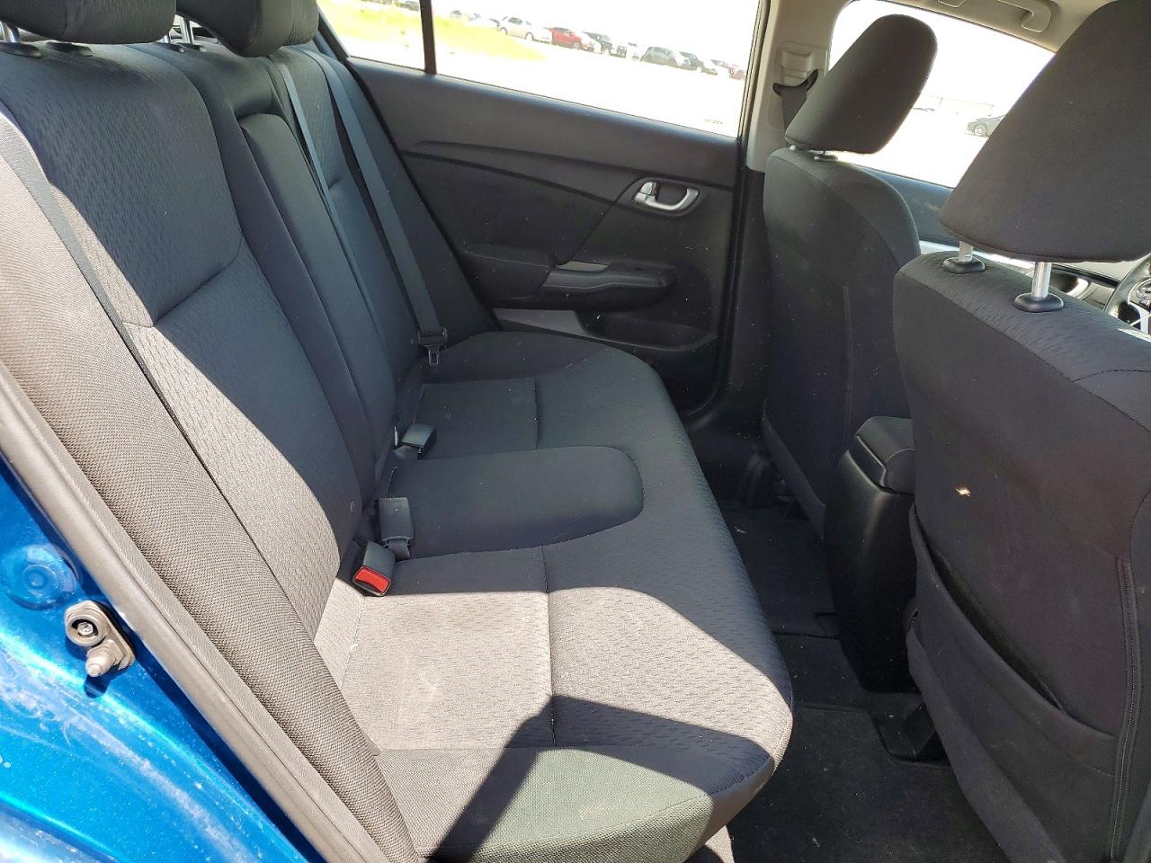 2015 Honda Civic Lx Синий vin: 2HGFB2F59FH046371