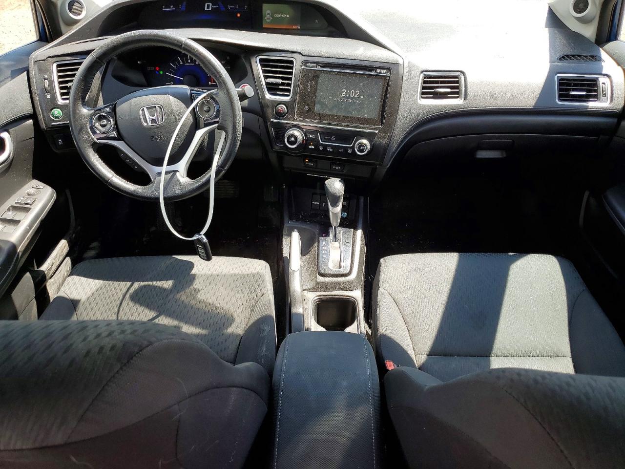 2015 Honda Civic Lx Синий vin: 2HGFB2F59FH046371
