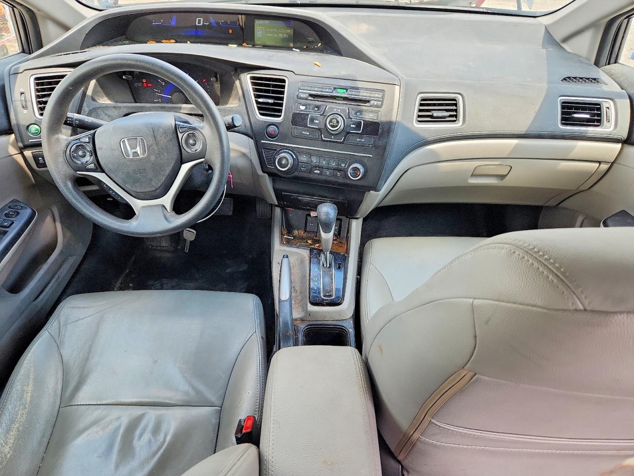 2015 Honda Civic Lx Gray vin: 2HGFB2F59FH507570