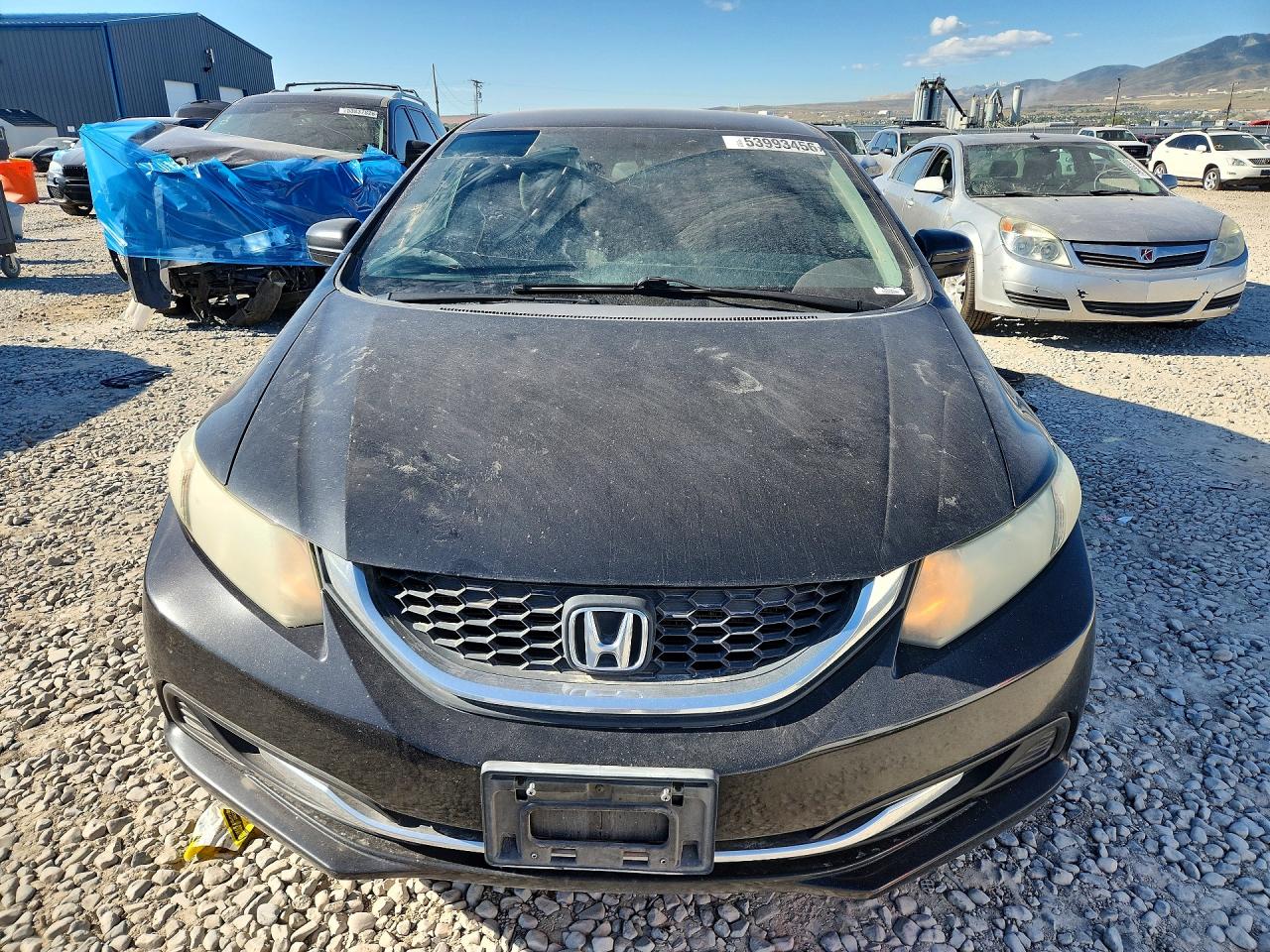 2015 Honda Civic Lx Black vin: 2HGFB2F59FH527771