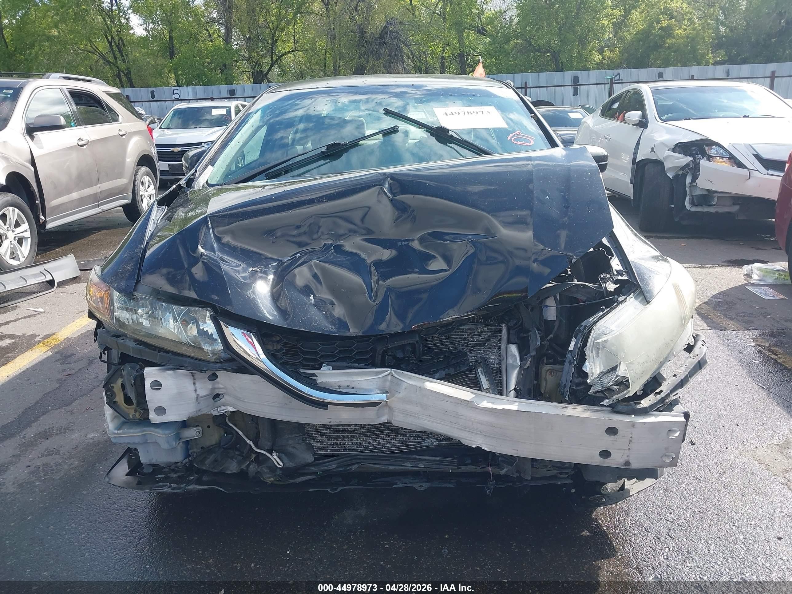 2015 Honda Civic Lx Black vin: 2HGFB2F59FH531626