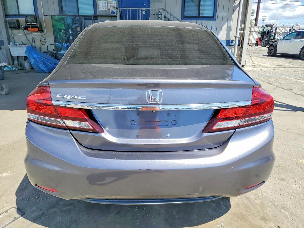 2015 Honda Civic Lx Gray vin: 2HGFB2F59FH546837