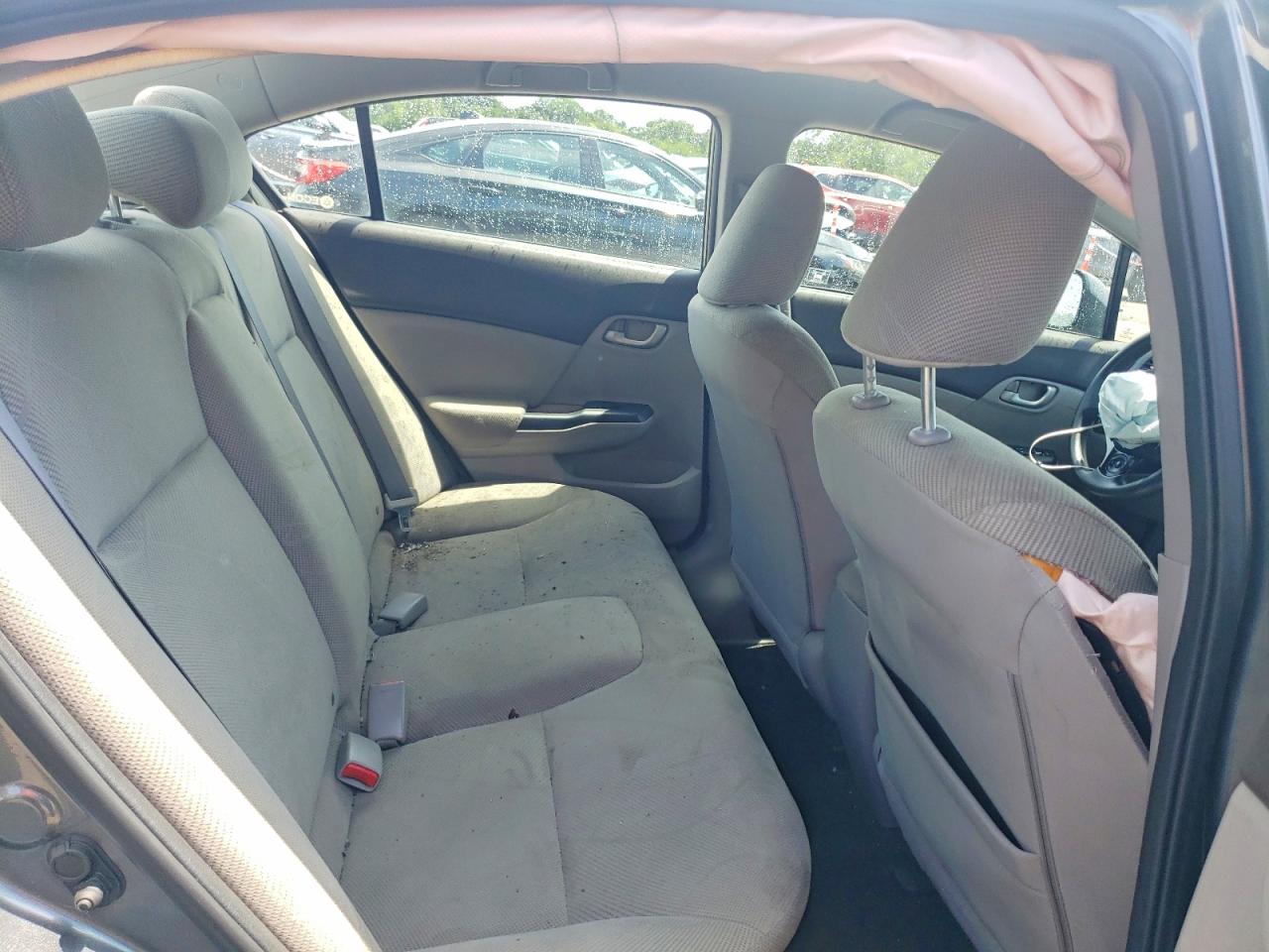 2012 Honda Civic Lx Gray vin: 2HGFB2F5XCH300231