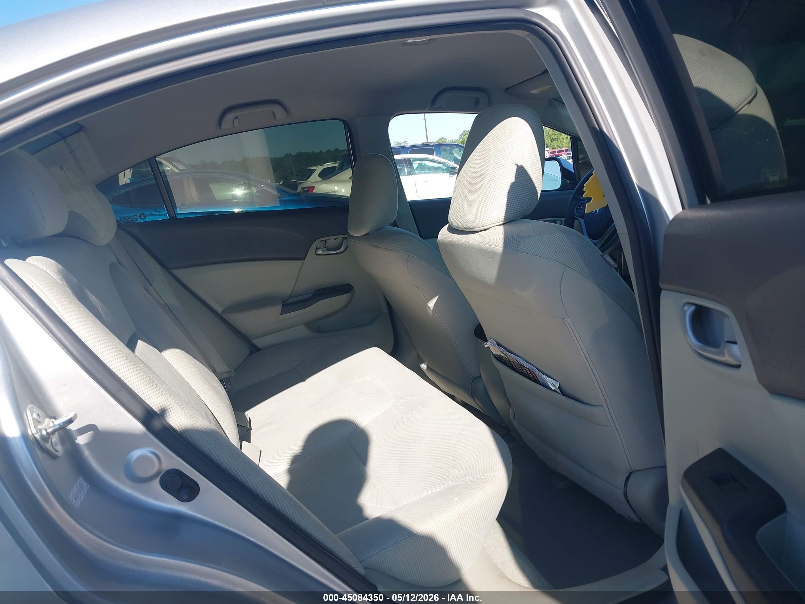 2012 Honda Civic Lx Silver vin: 2HGFB2F5XCH308572