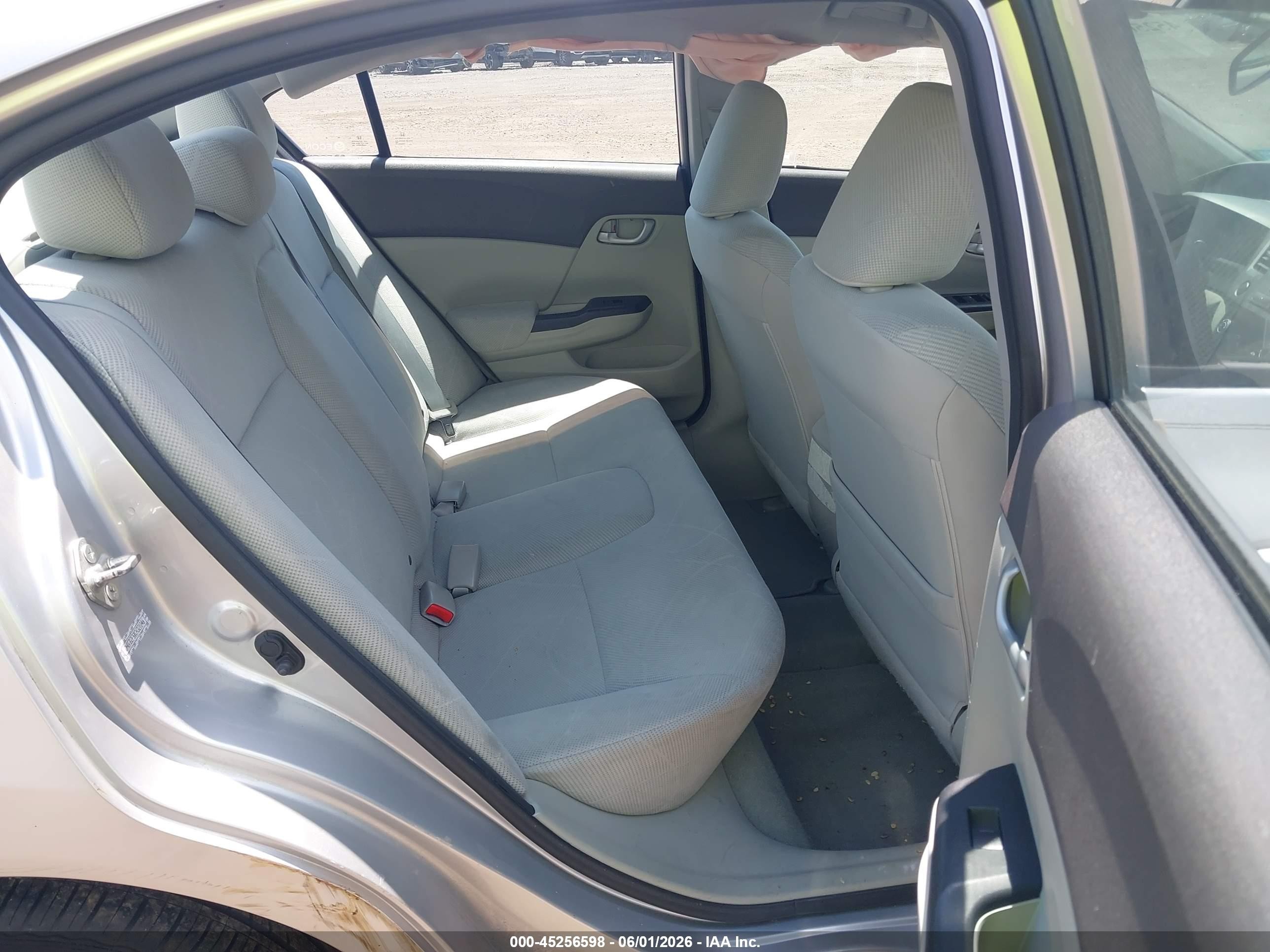 2012 Honda Civic Lx Silver vin: 2HGFB2F5XCH321046