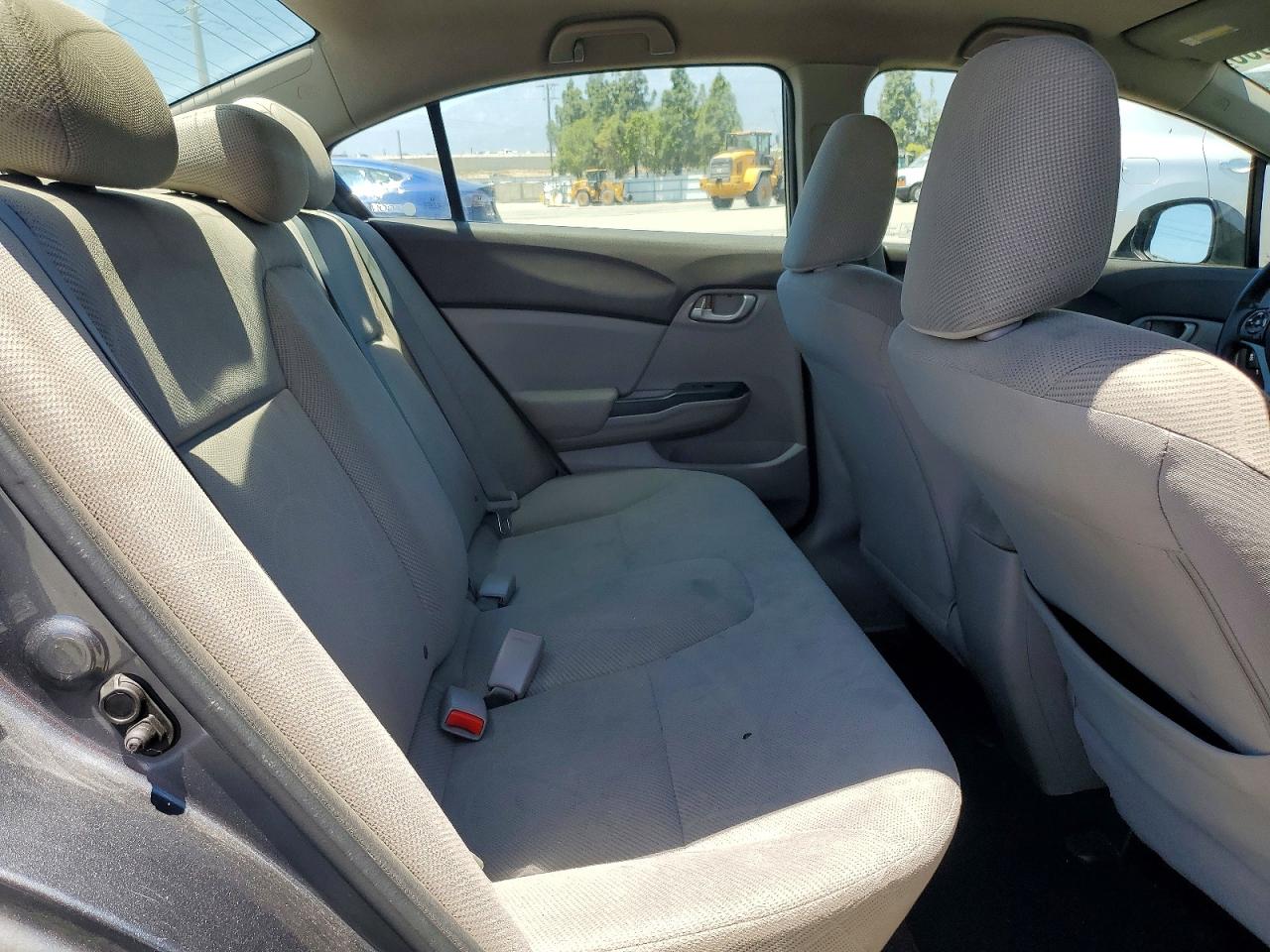 2012 Honda Civic Lx Gray vin: 2HGFB2F5XCH322309