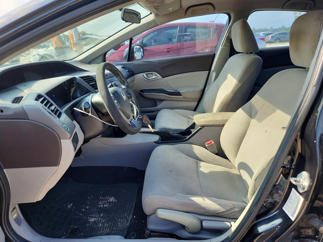 2012 Honda Civic Lx Black vin: 2HGFB2F5XCH323301