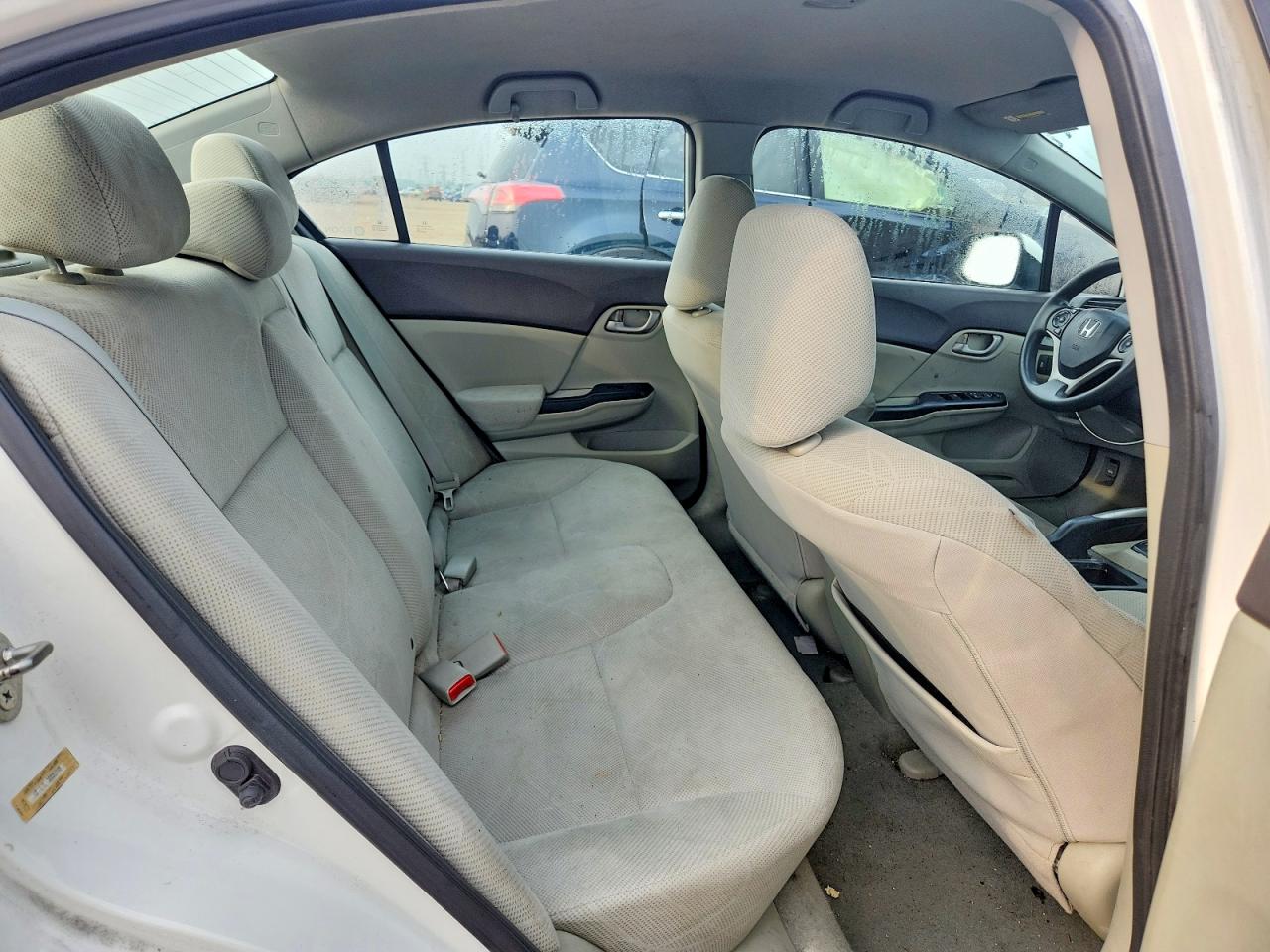2012 Honda Civic Lx White vin: 2HGFB2F5XCH324111