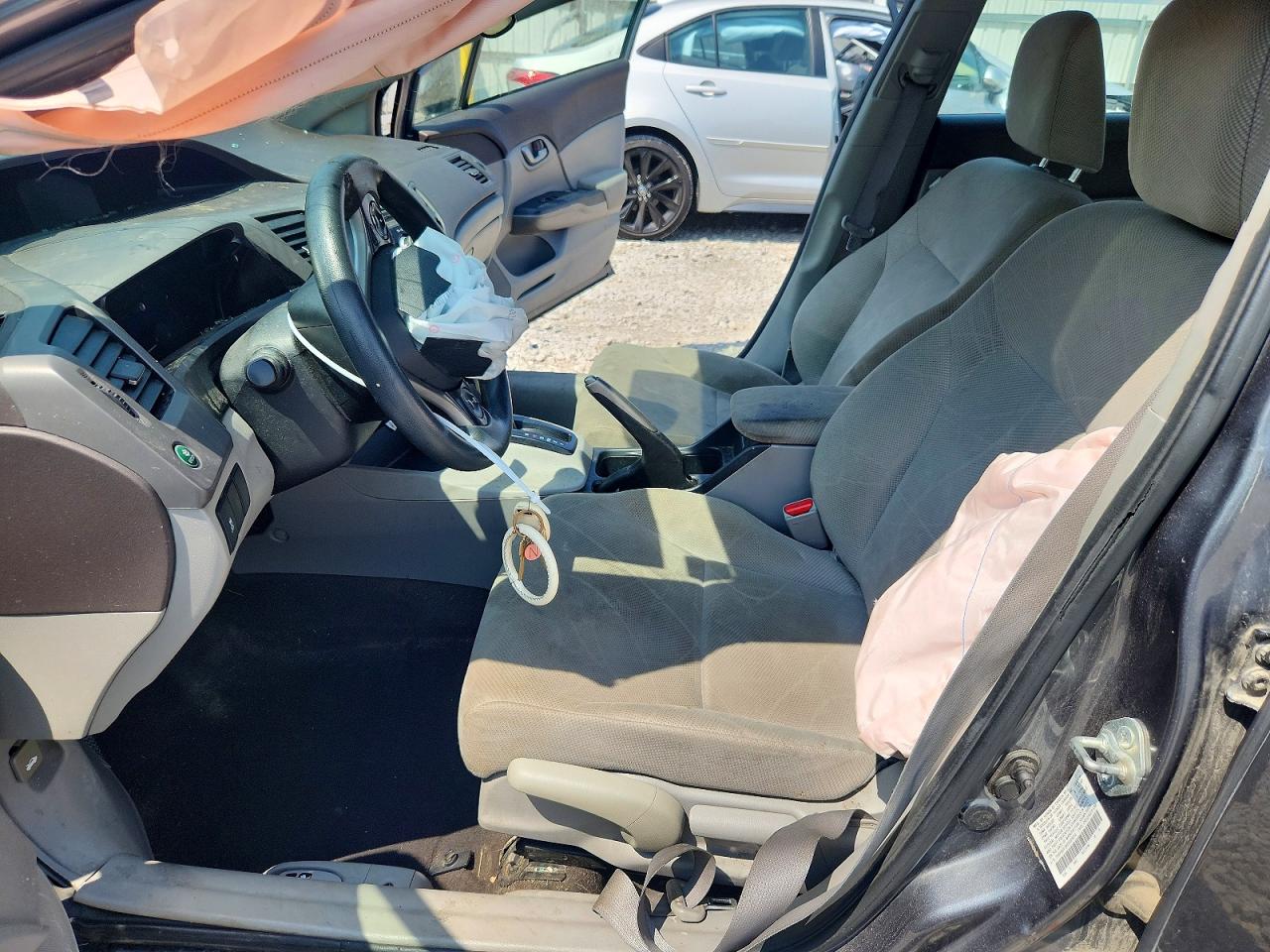 2012 Honda Civic Lx Серый vin: 2HGFB2F5XCH325016