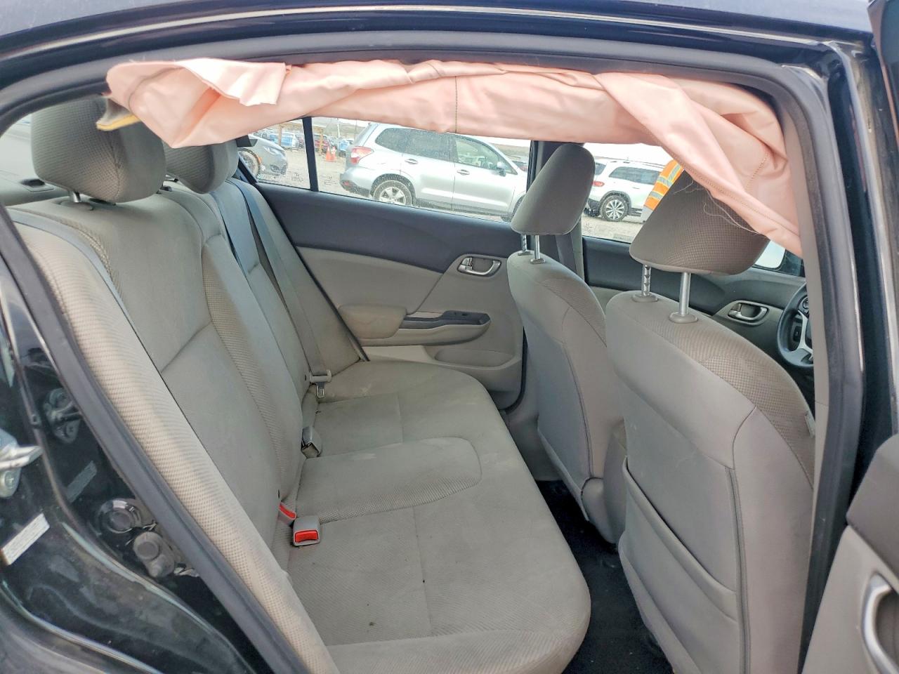 2012 Honda Civic Lx Black vin: 2HGFB2F5XCH327977