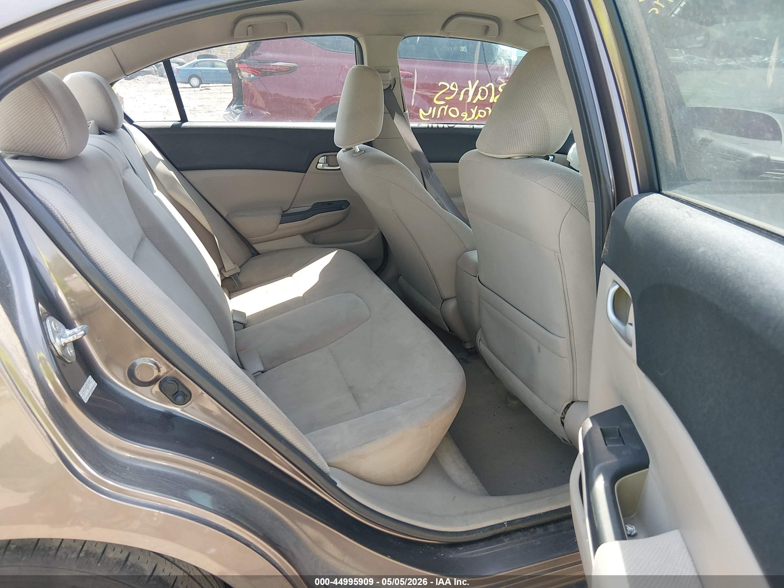 2012 Honda Civic Lx Gray vin: 2HGFB2F5XCH537978